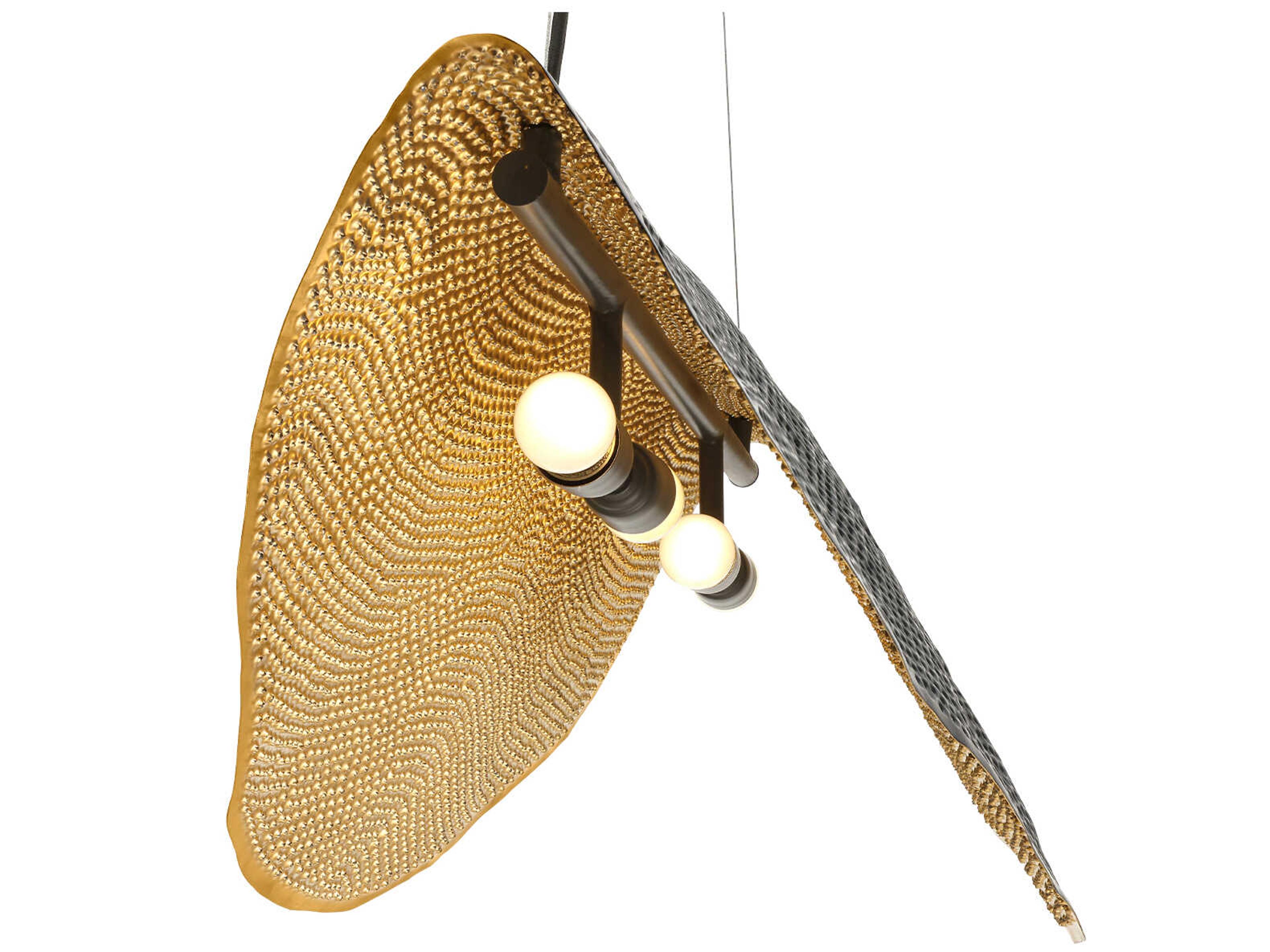 Eurofase Lahar 4-Light Bronze Gold Island Pendant