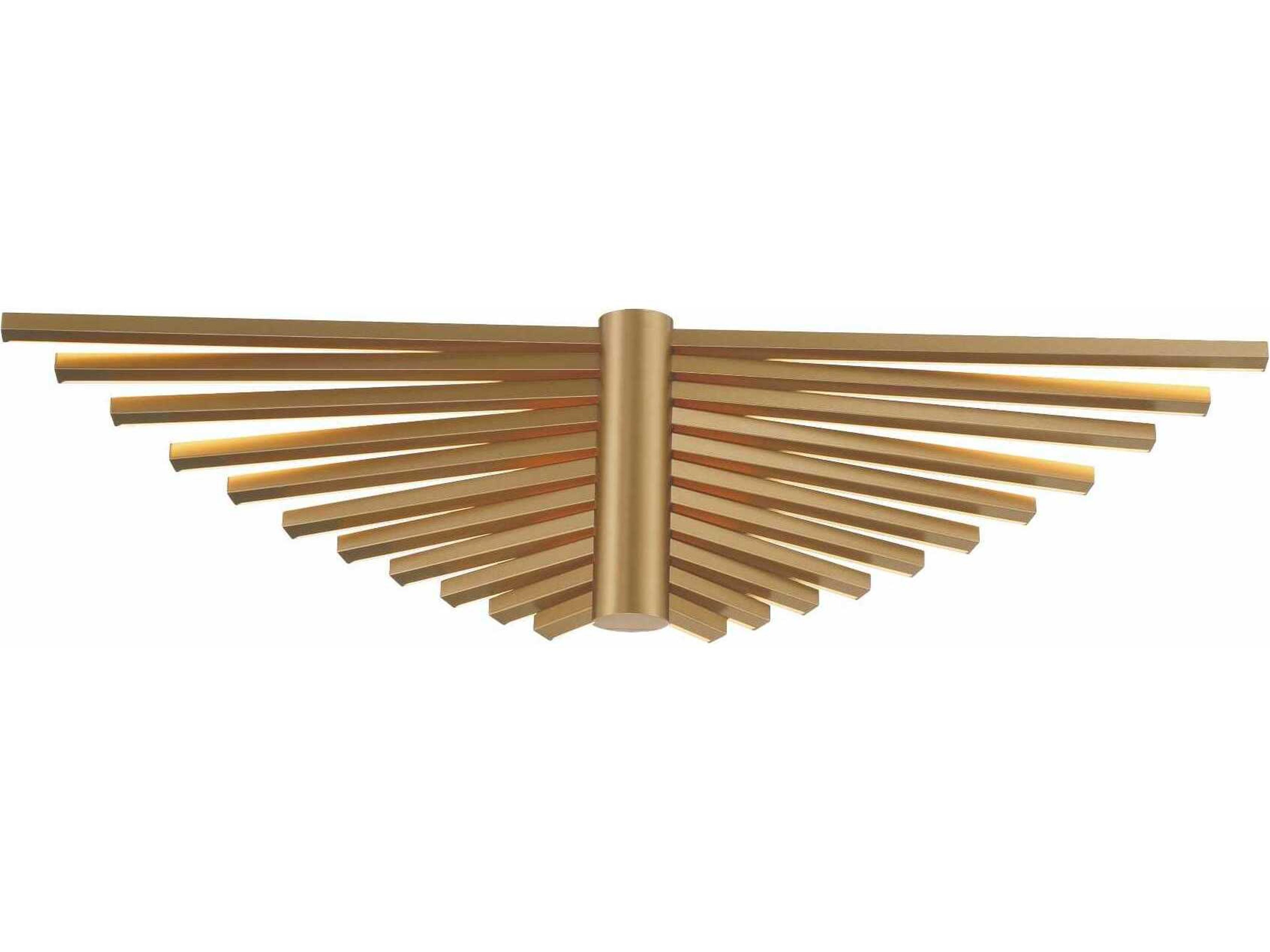 Seraph 1-Light Gold Wall Sconce
