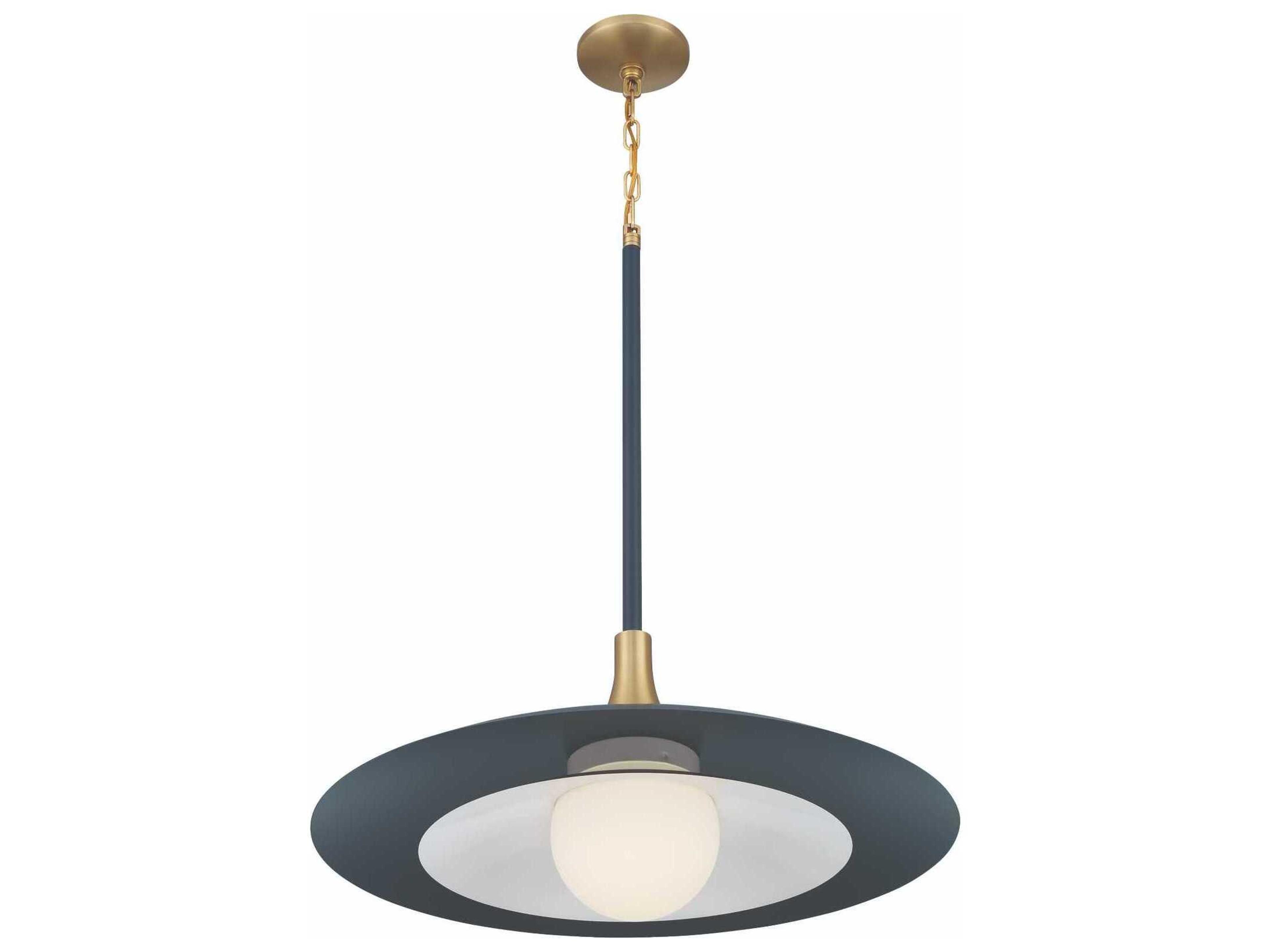 Eurofase Welsh 1-Light Blue Dome Pendant