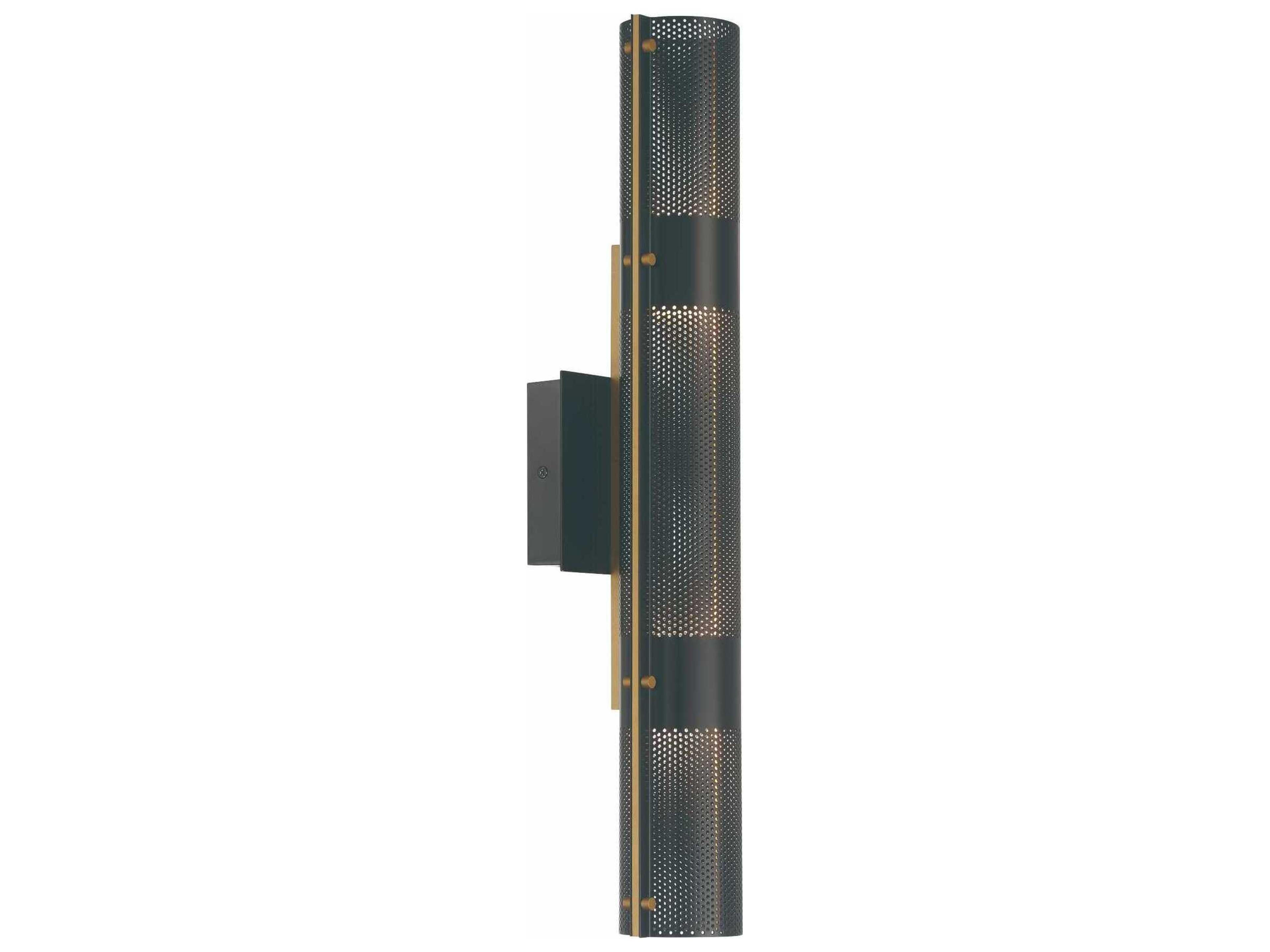 Eurofase Westcliffe 1-Light Black Wall Sconce