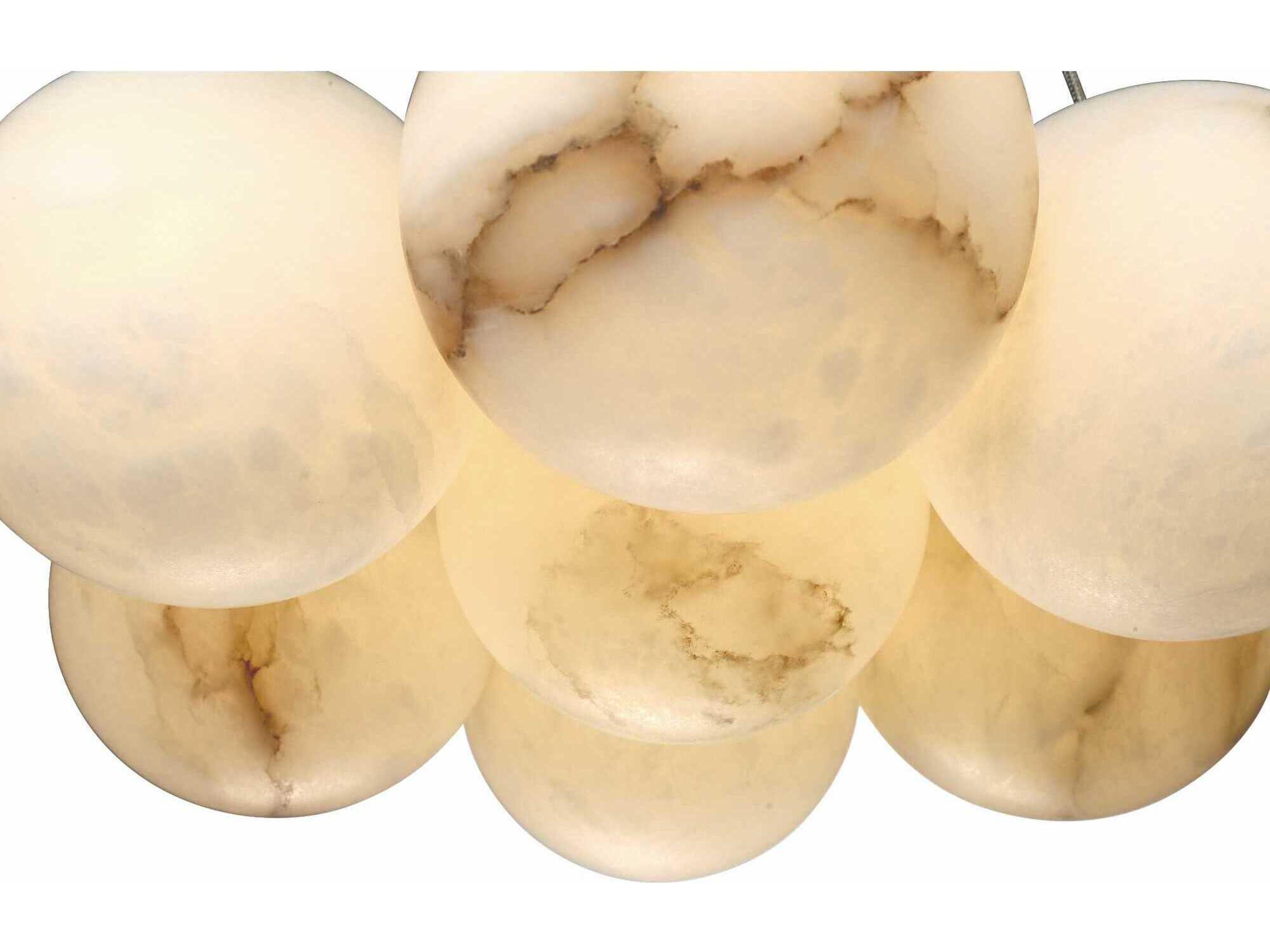 Eurofase Kepler 7-Light Gold Globe Pendant