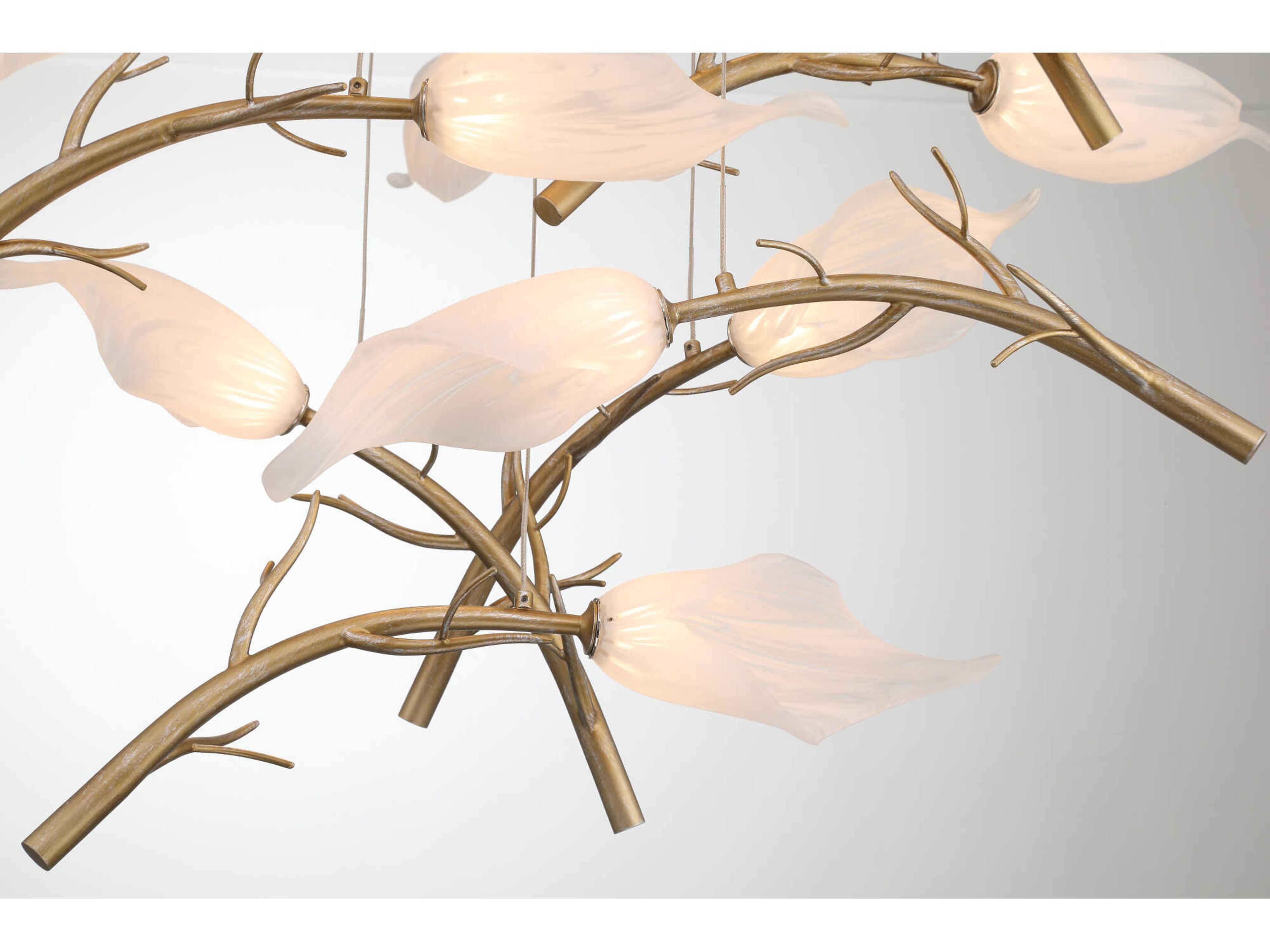 Eurofase Matera 15-Light Gold Pendant