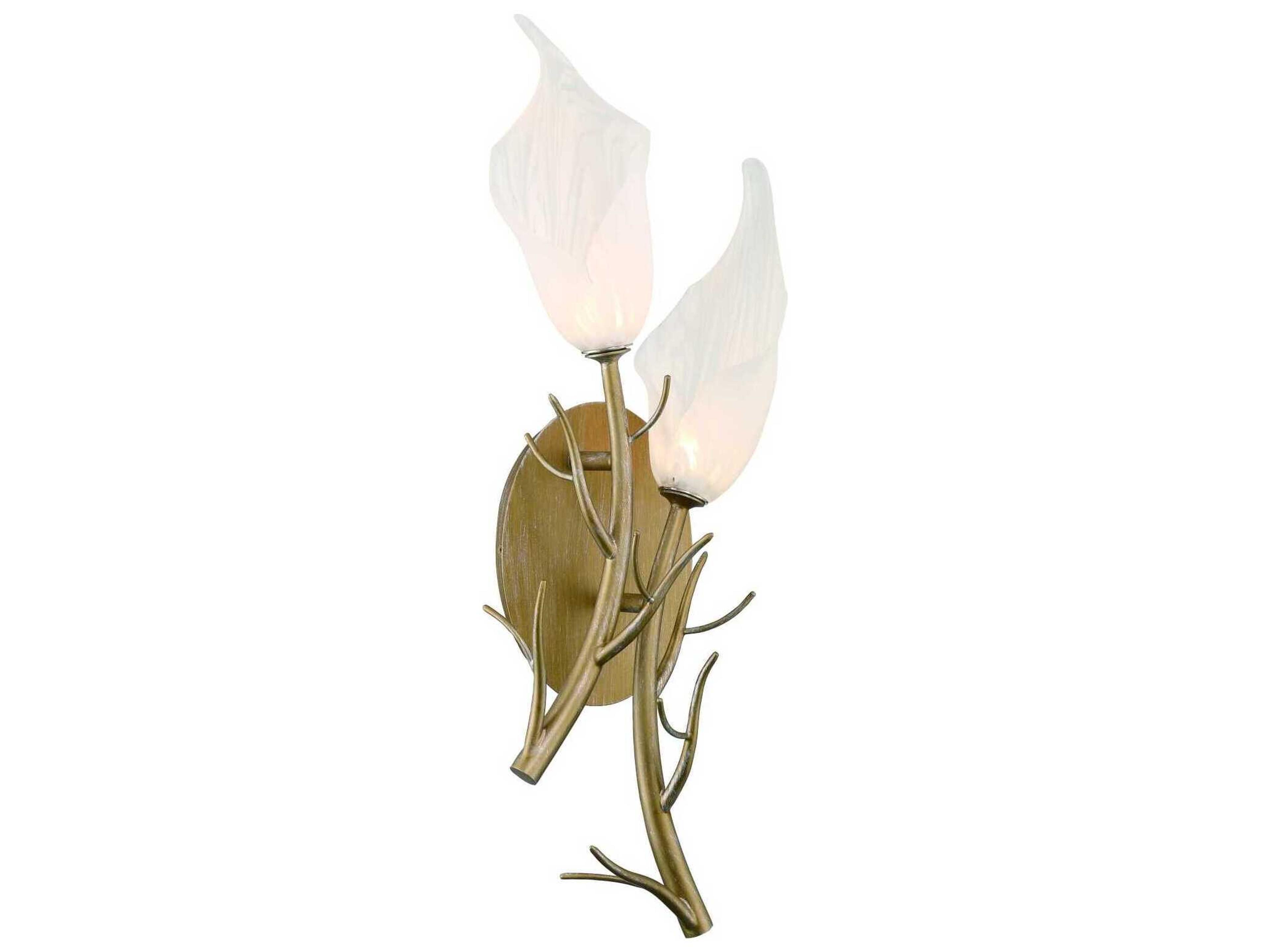 Eurofase Matera 2-Light Gold Wall Sconce
