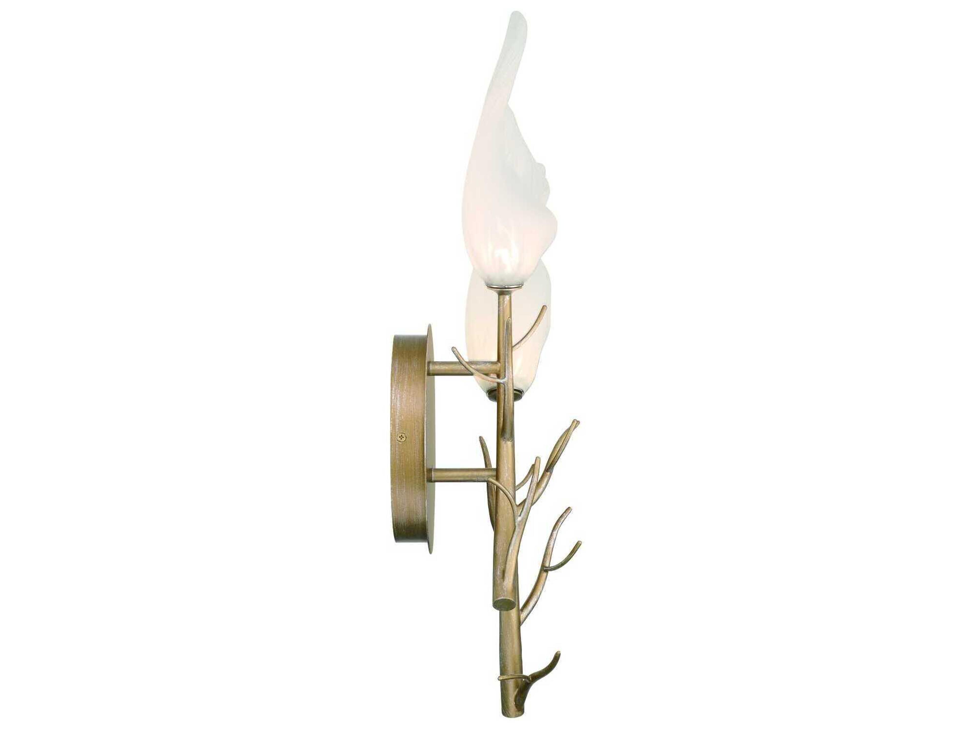 Eurofase Matera 2-Light Gold Wall Sconce