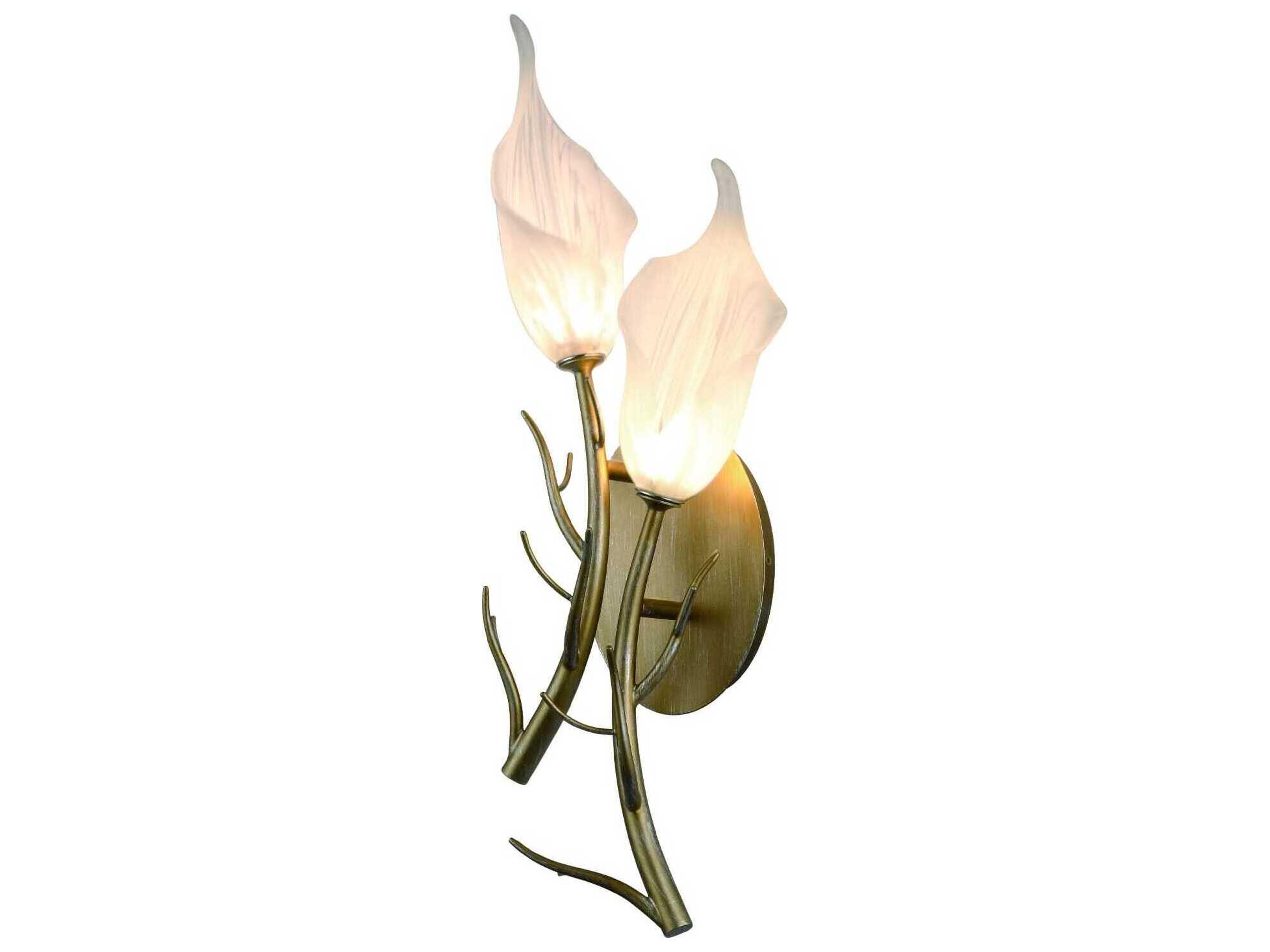 Eurofase Matera 2-Light Gold Wall Sconce