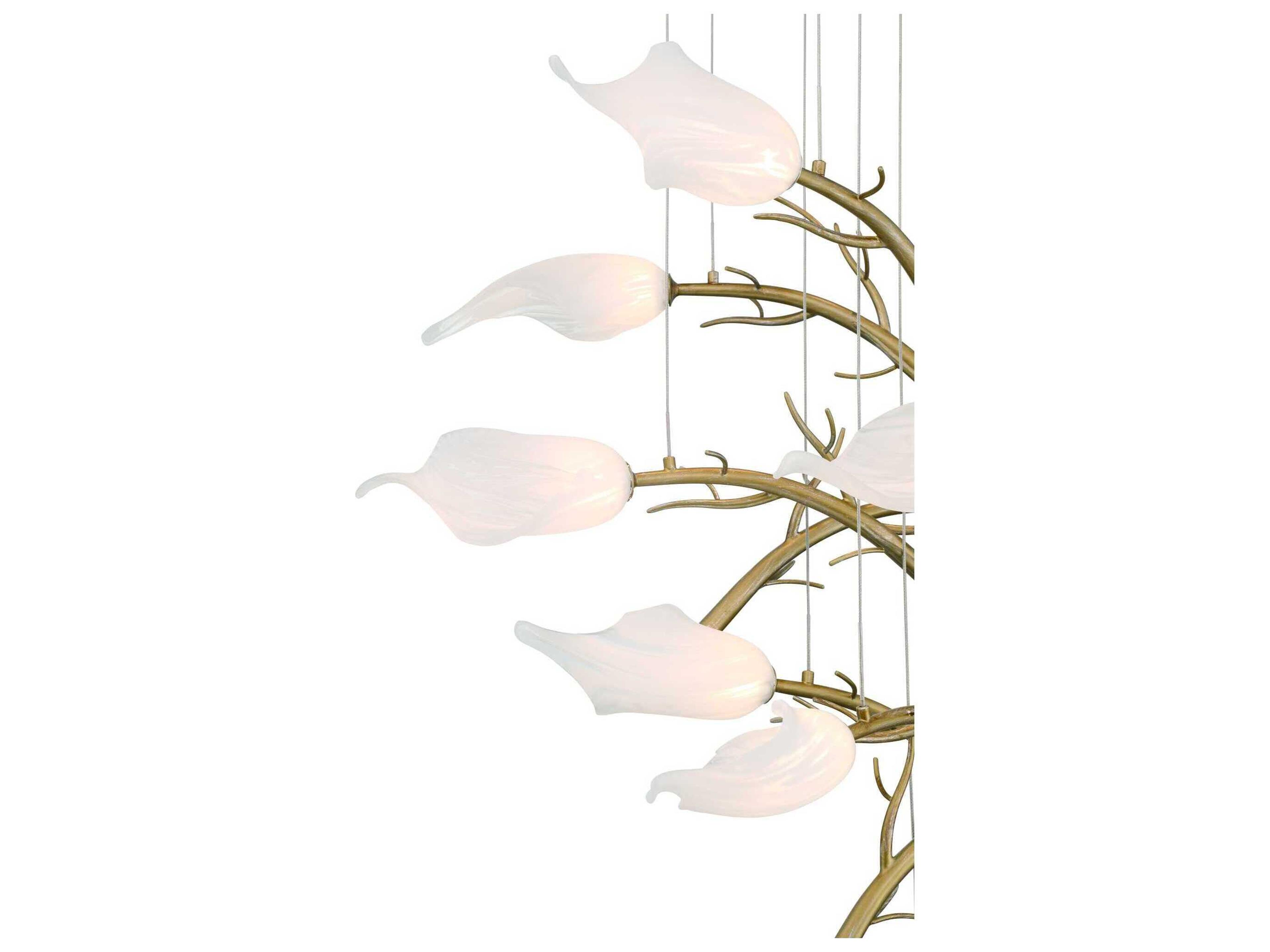 Eurofase Matera 10-Light Gold Pendant