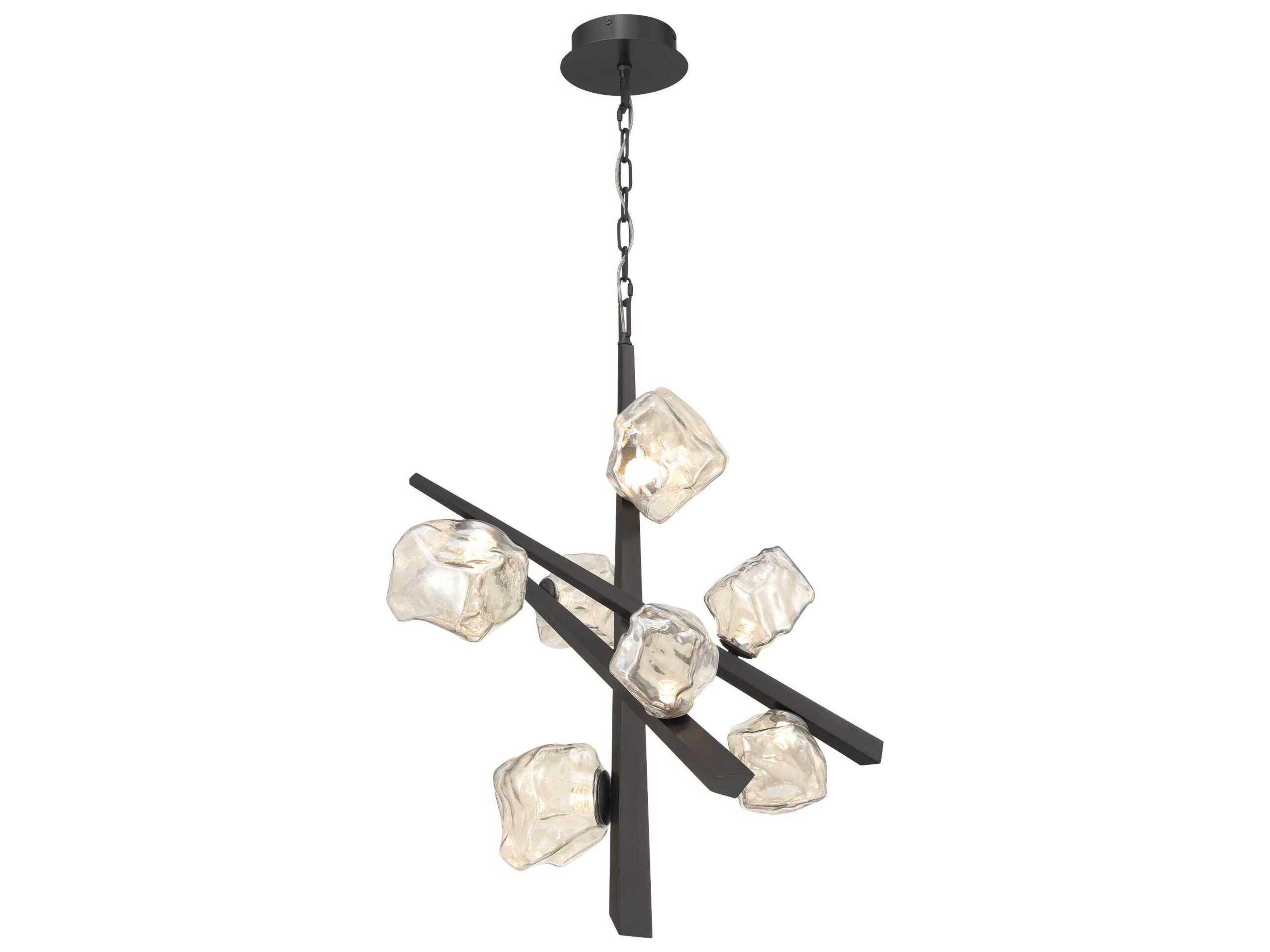 Eurofase Thorah 7-Light Graphite Black Pendant