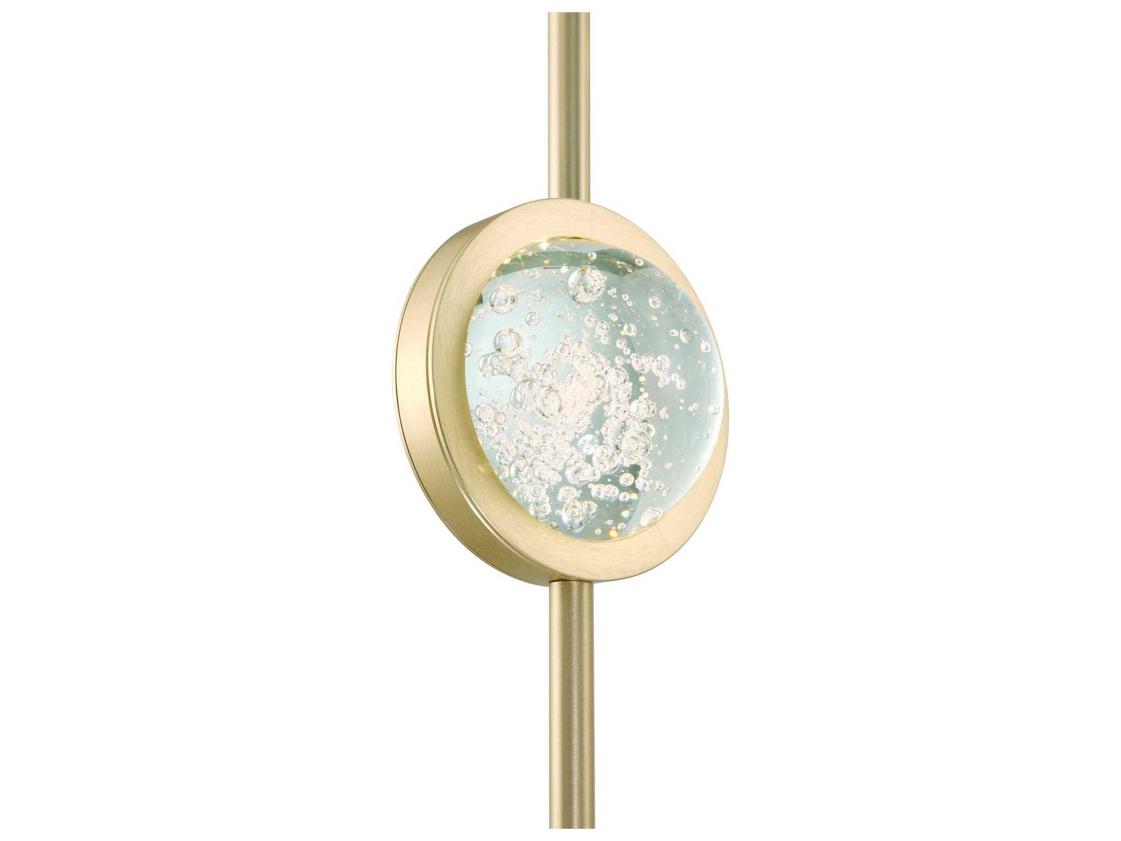 Eurofase Barletta 12-Light Gold Linear Island Pendant