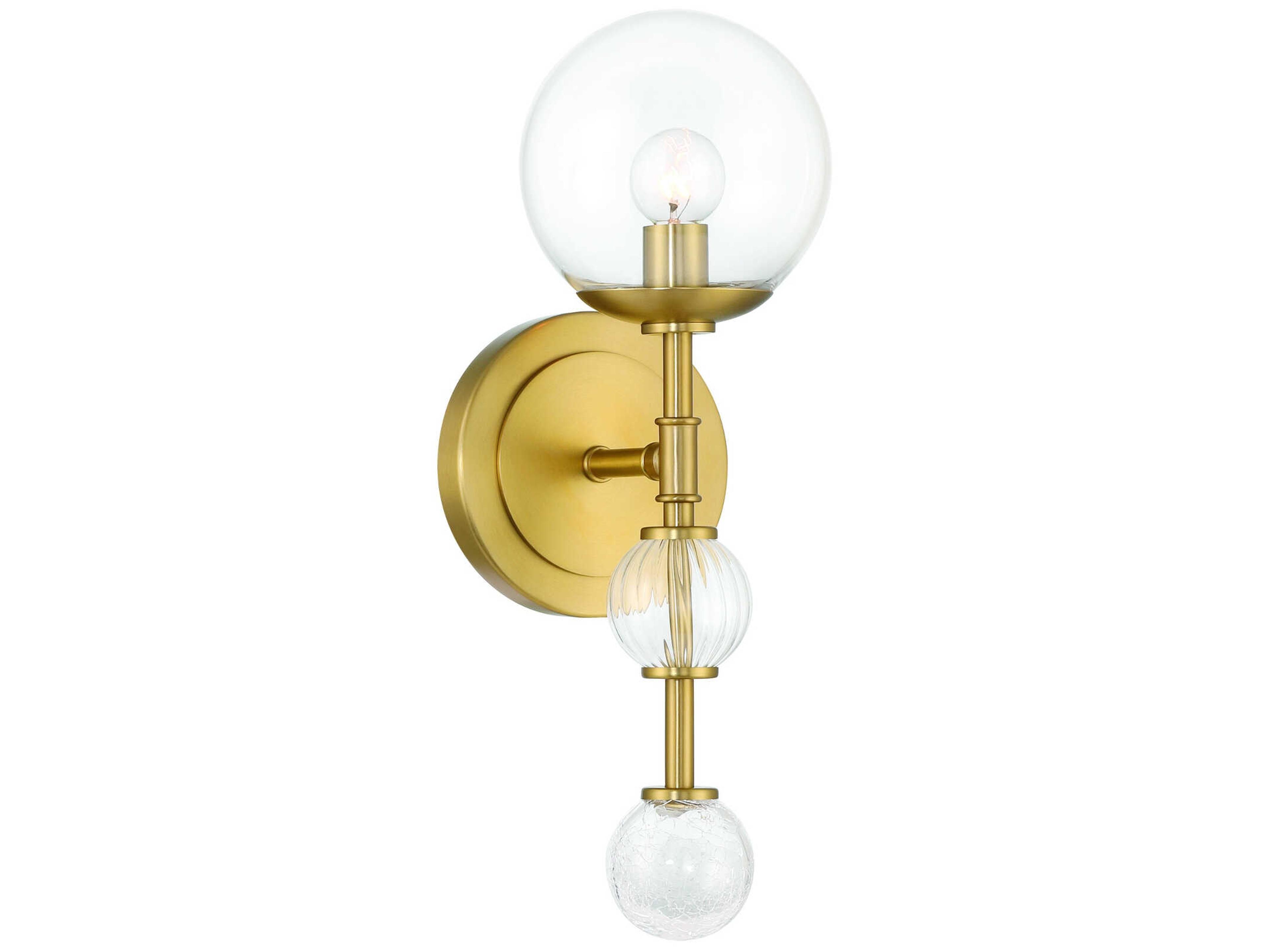 Eurofase Traiton 1-Light Gold Wall Sconce