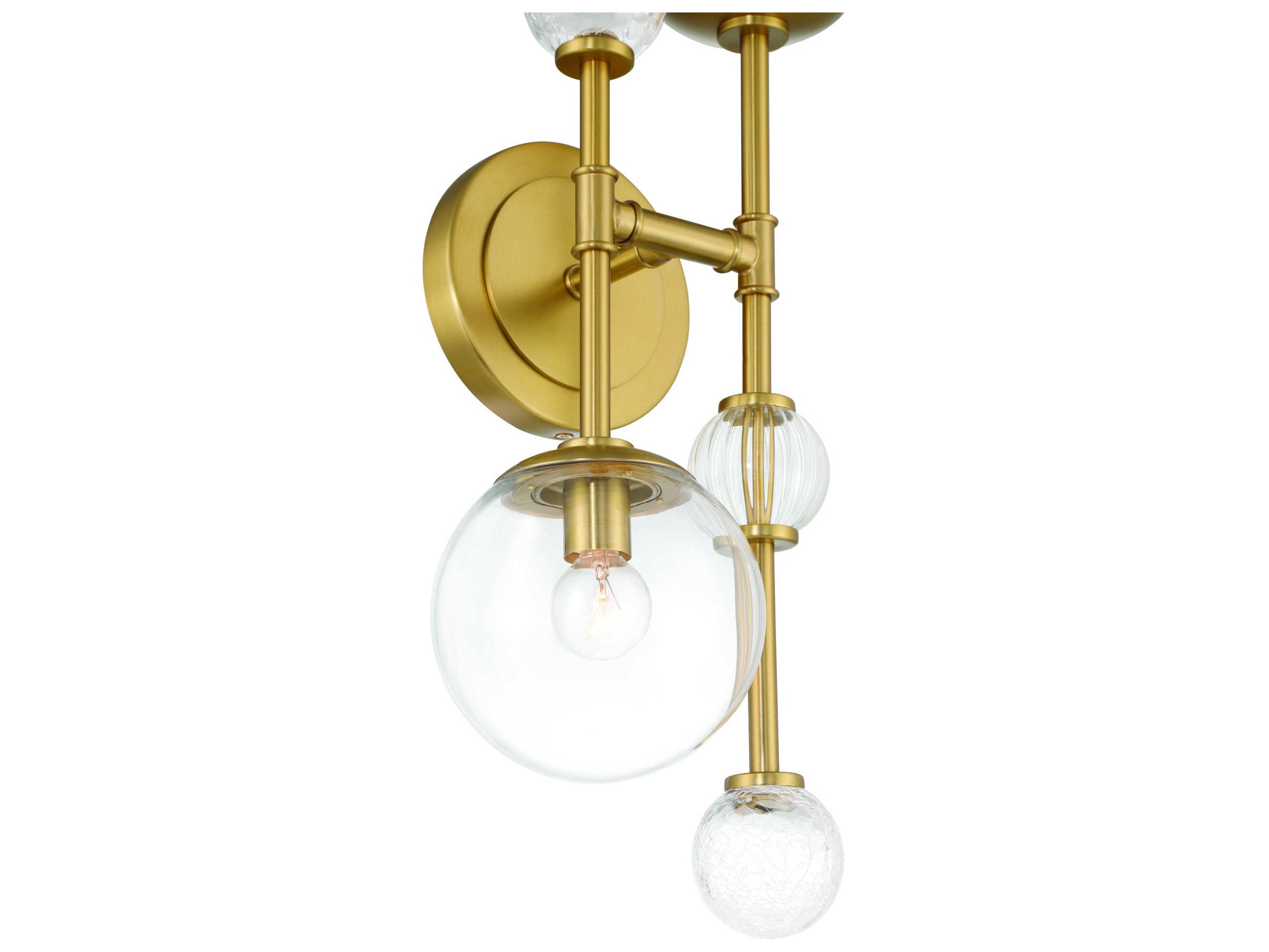 Eurofase Traiton 2-Light Gold Wall Sconce