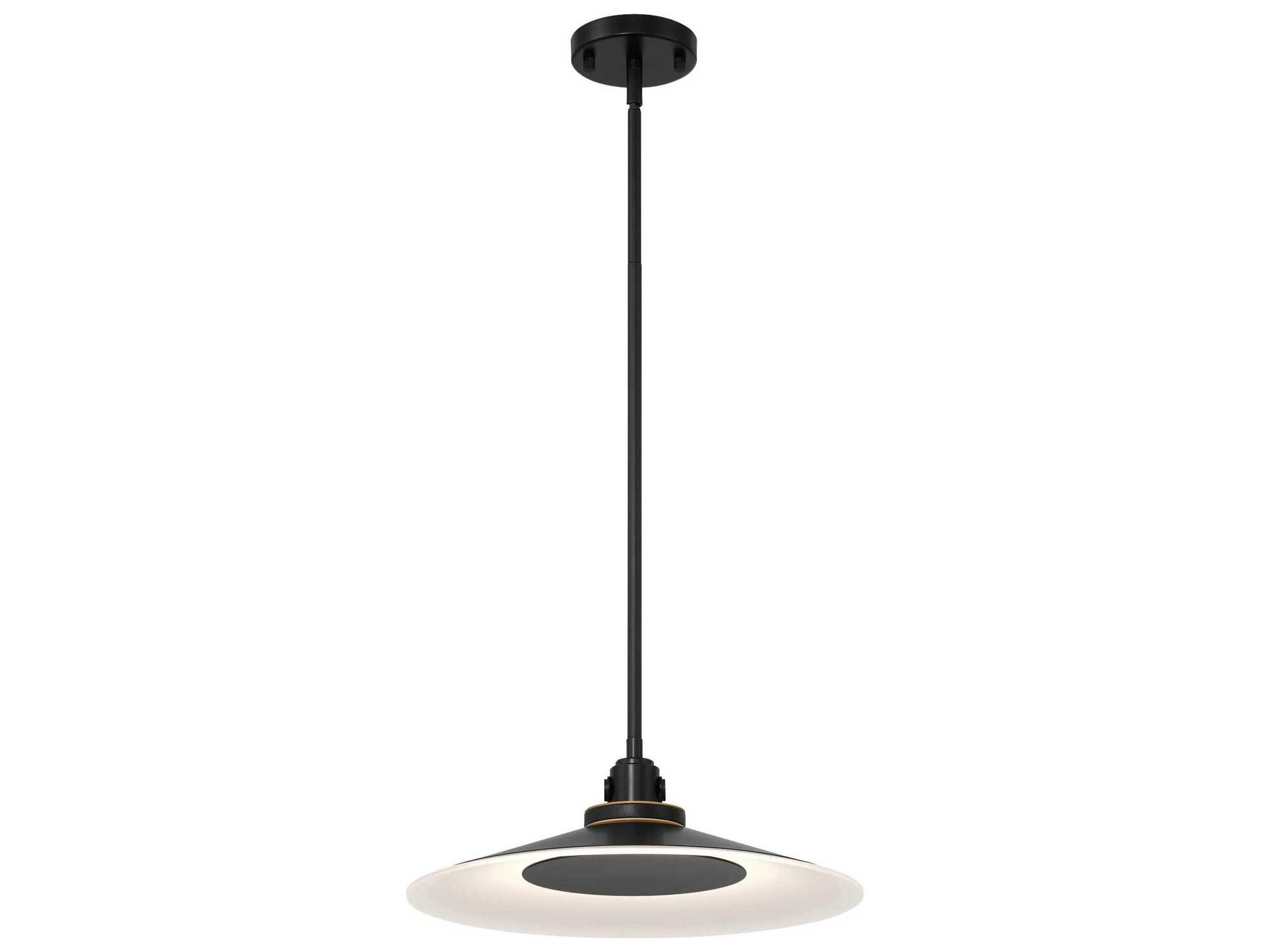 Eurofase Deckard 1-Light Black Pendant