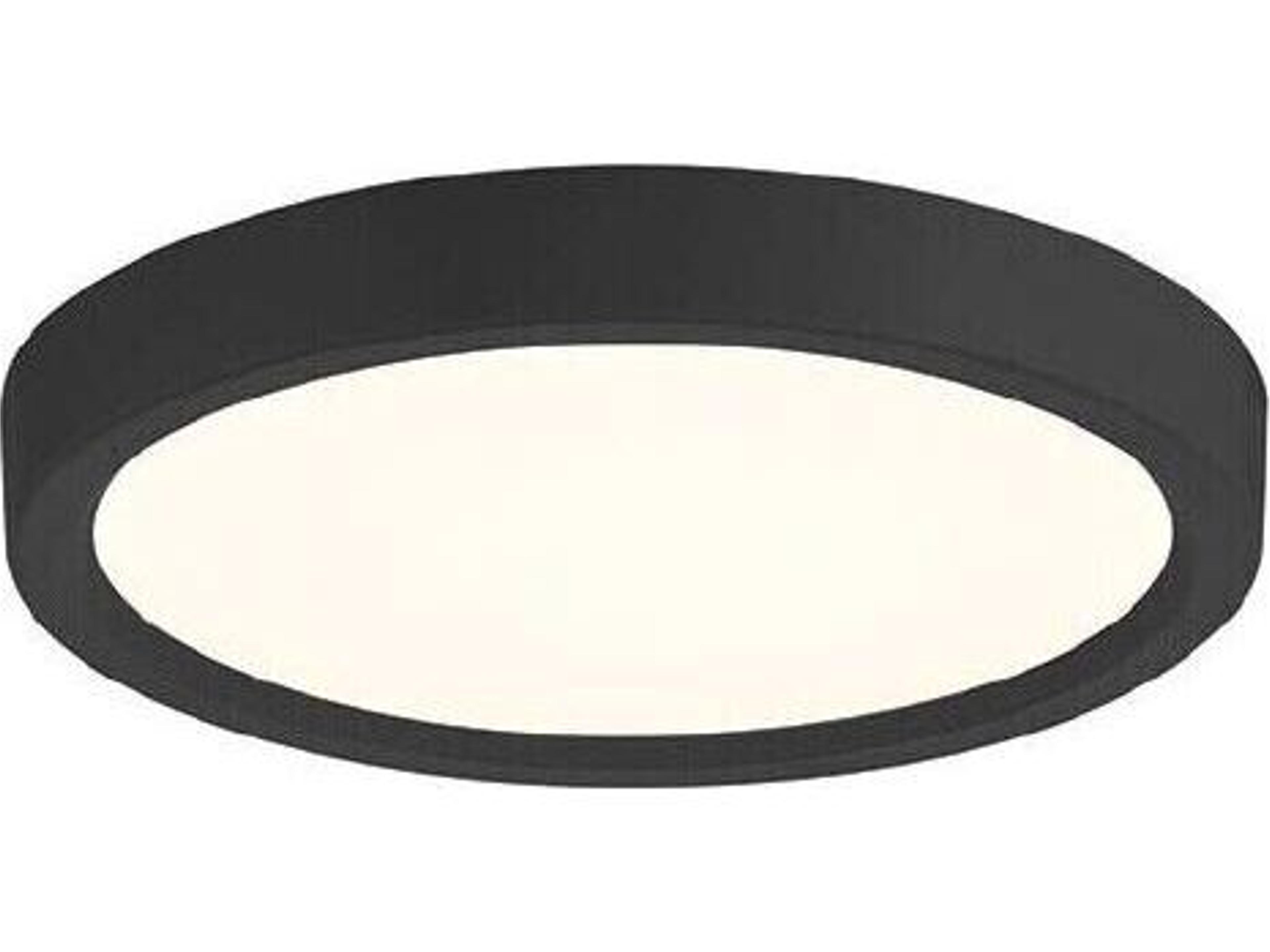 Eurofase Artemis Black Round Flush Mount