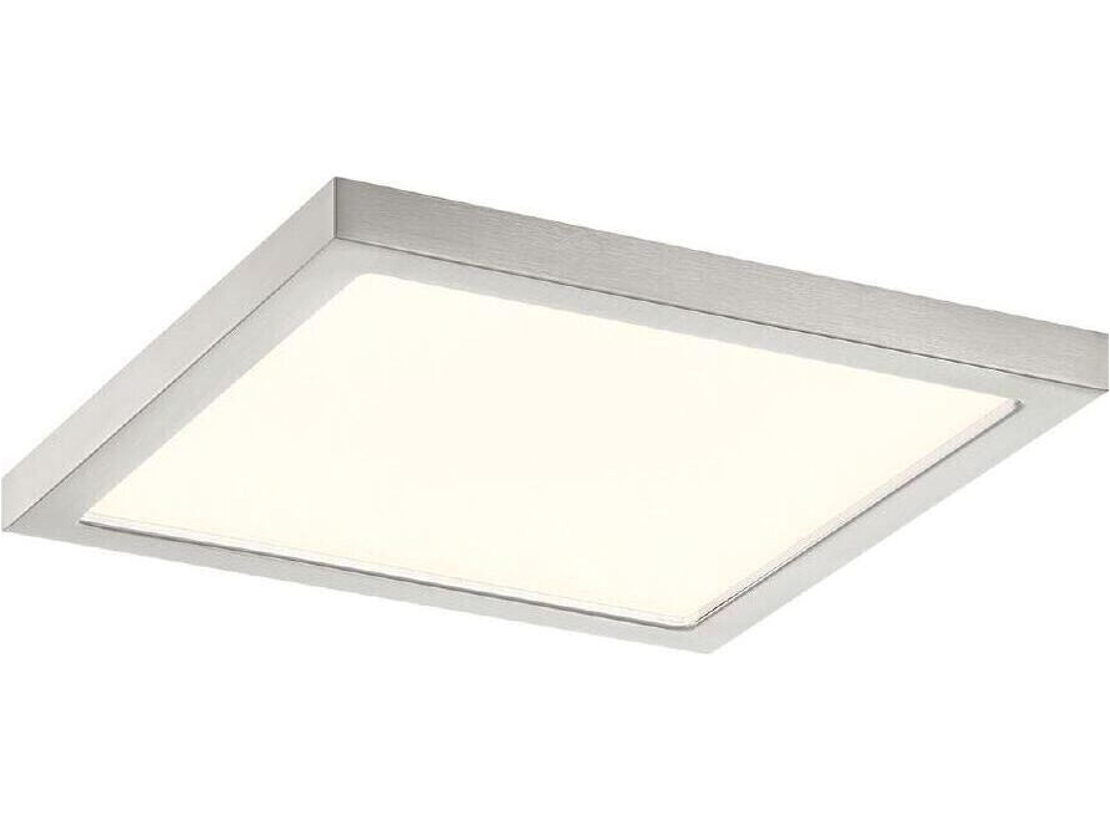 Troy Nickel Flush Mount