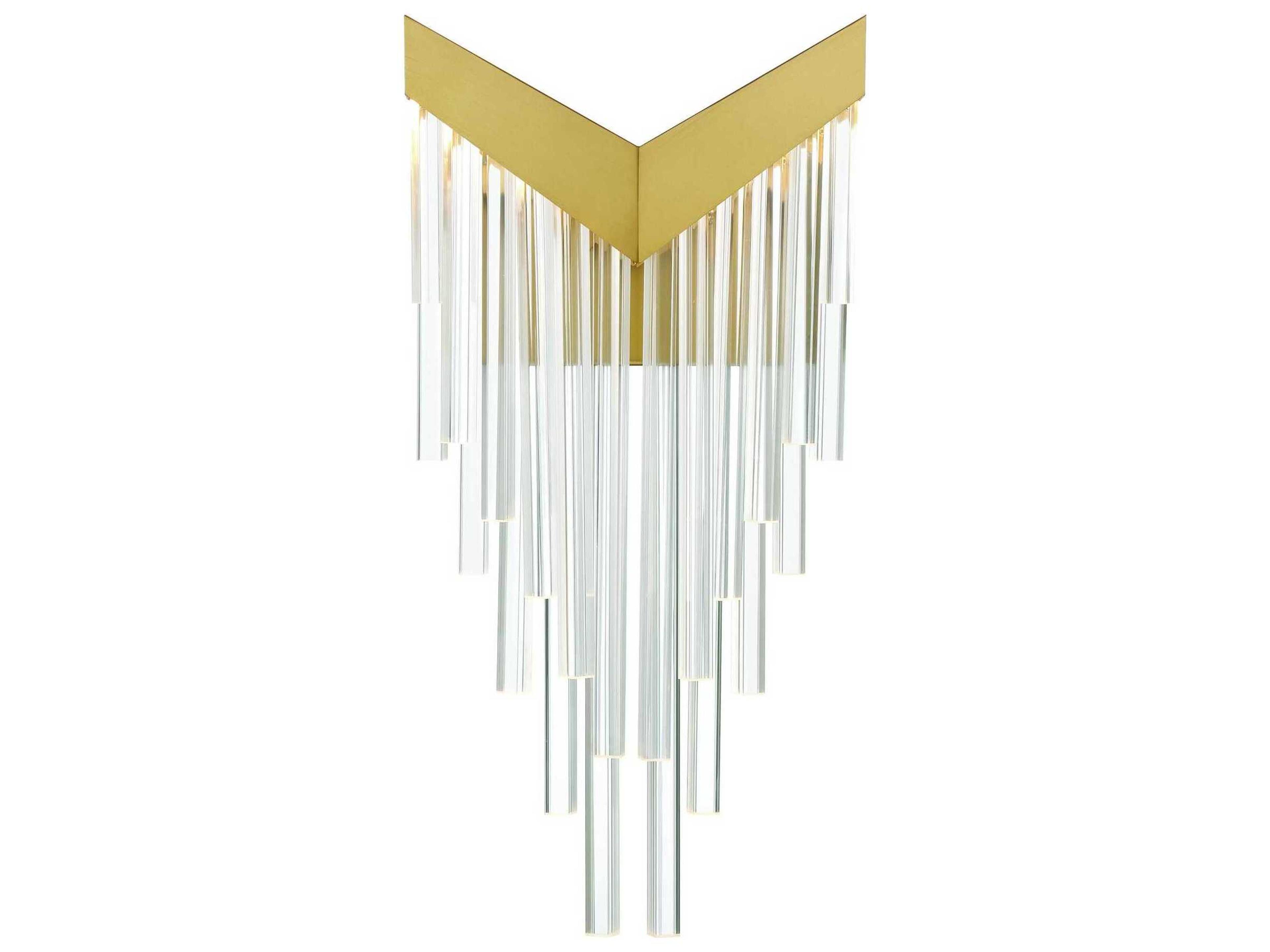 Vivien 1-Light Gold Wall Sconce