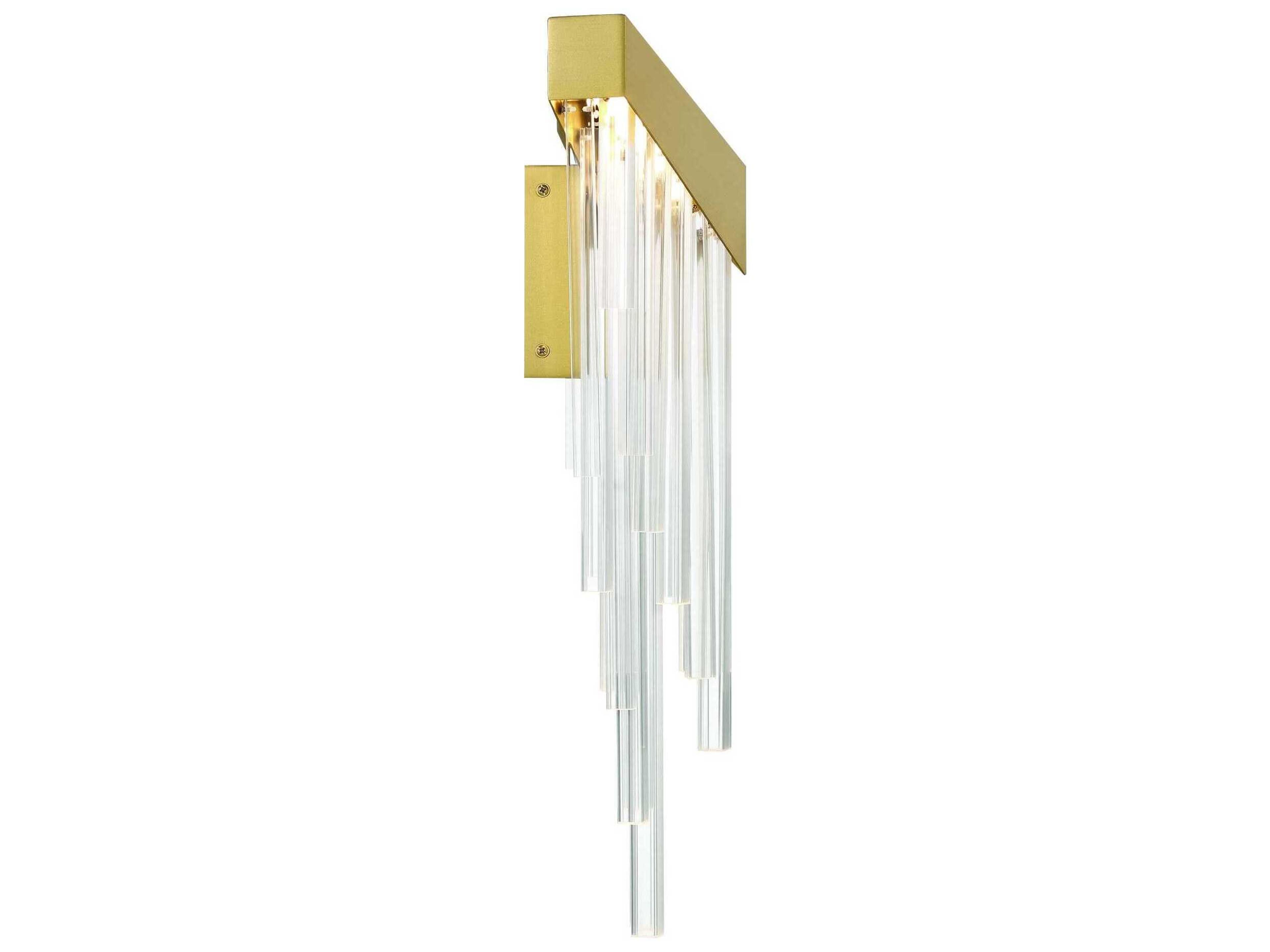 Eurofase Vivien 1-Light Gold Wall Sconce