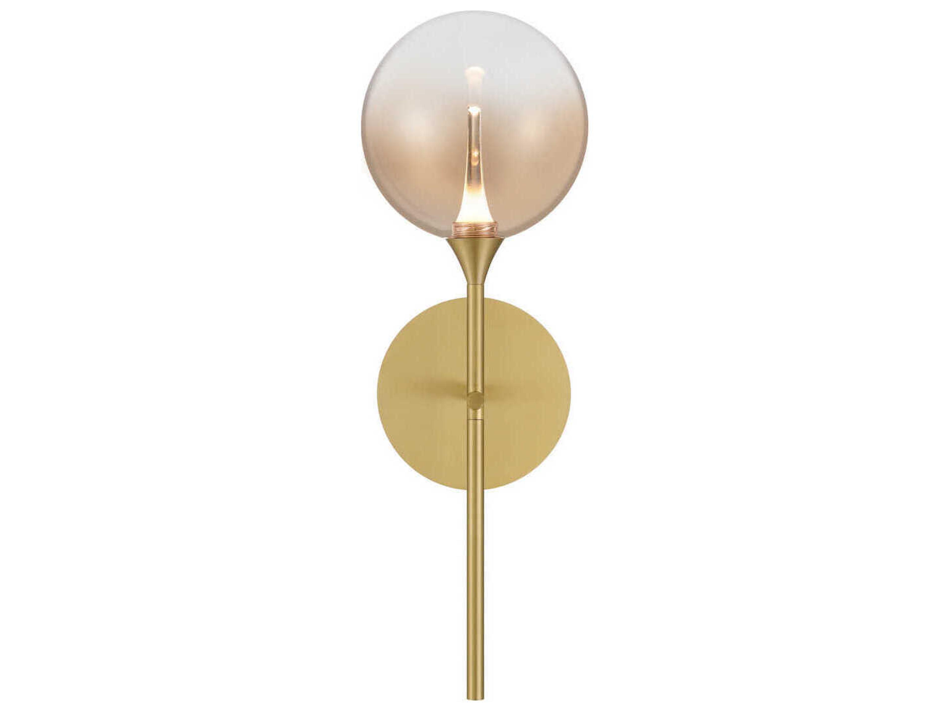 Eurofase Iissa 1-Light Gold Wall Sconce
