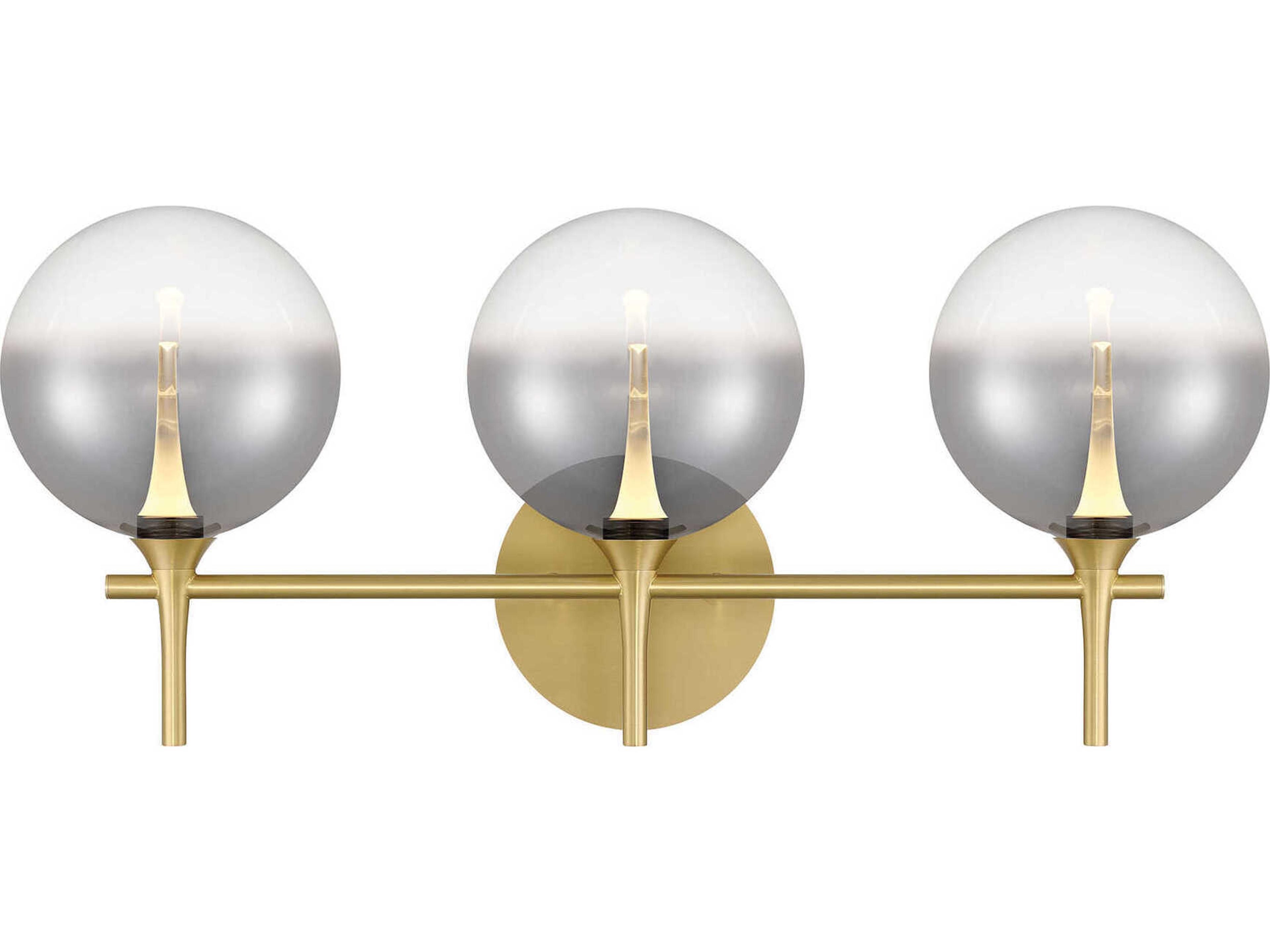 Eurofase Iissa 3-Light Gold Vanity Light