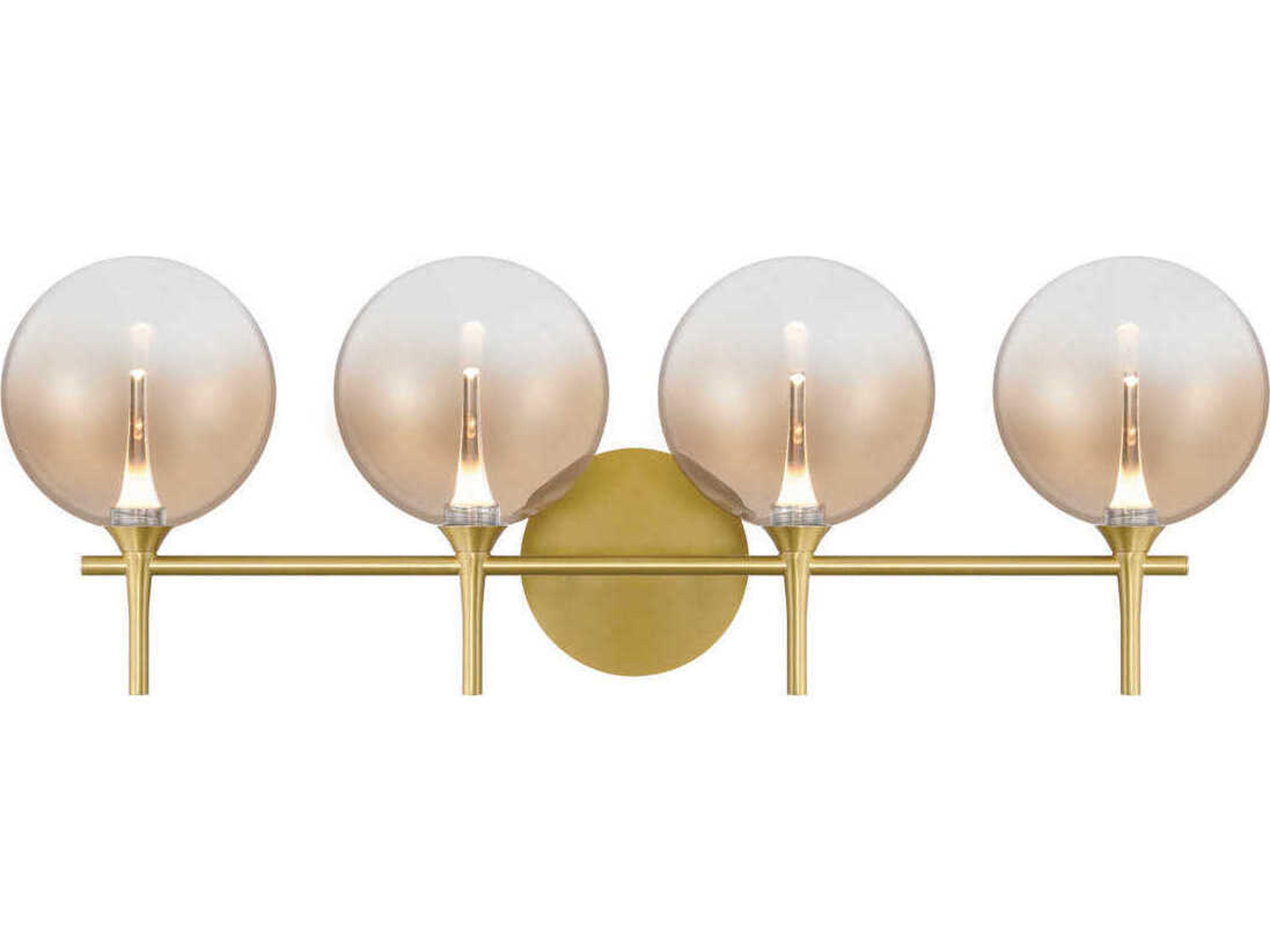 Eurofase Iissa 4-Light Gold Vanity Light