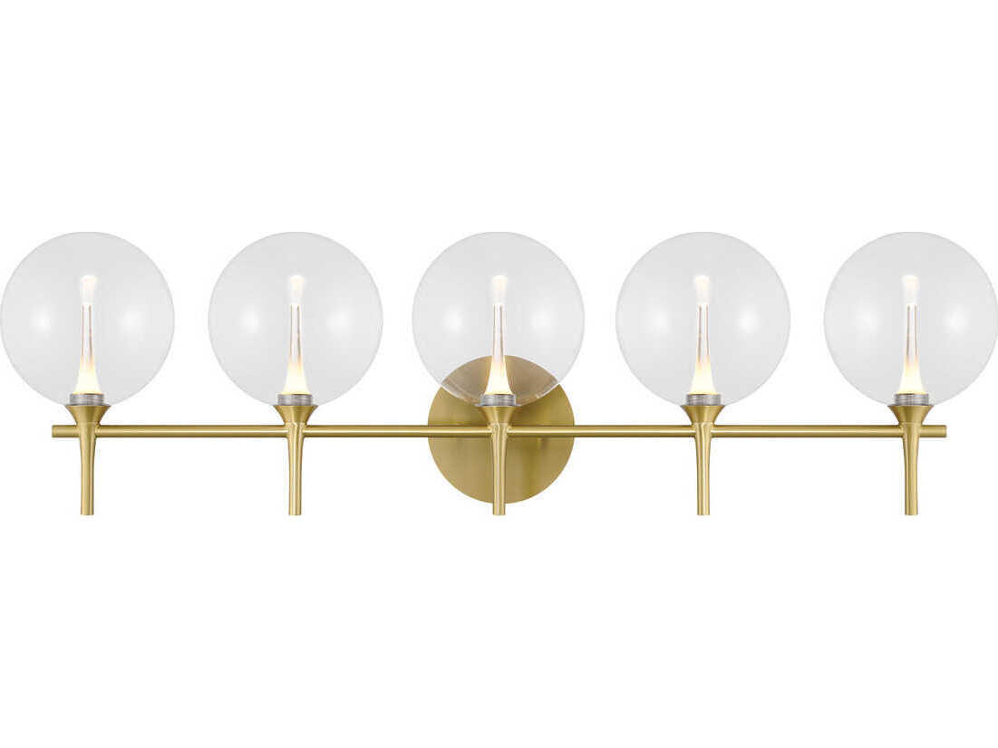 Iissa 5-Light Gold Vanity Light