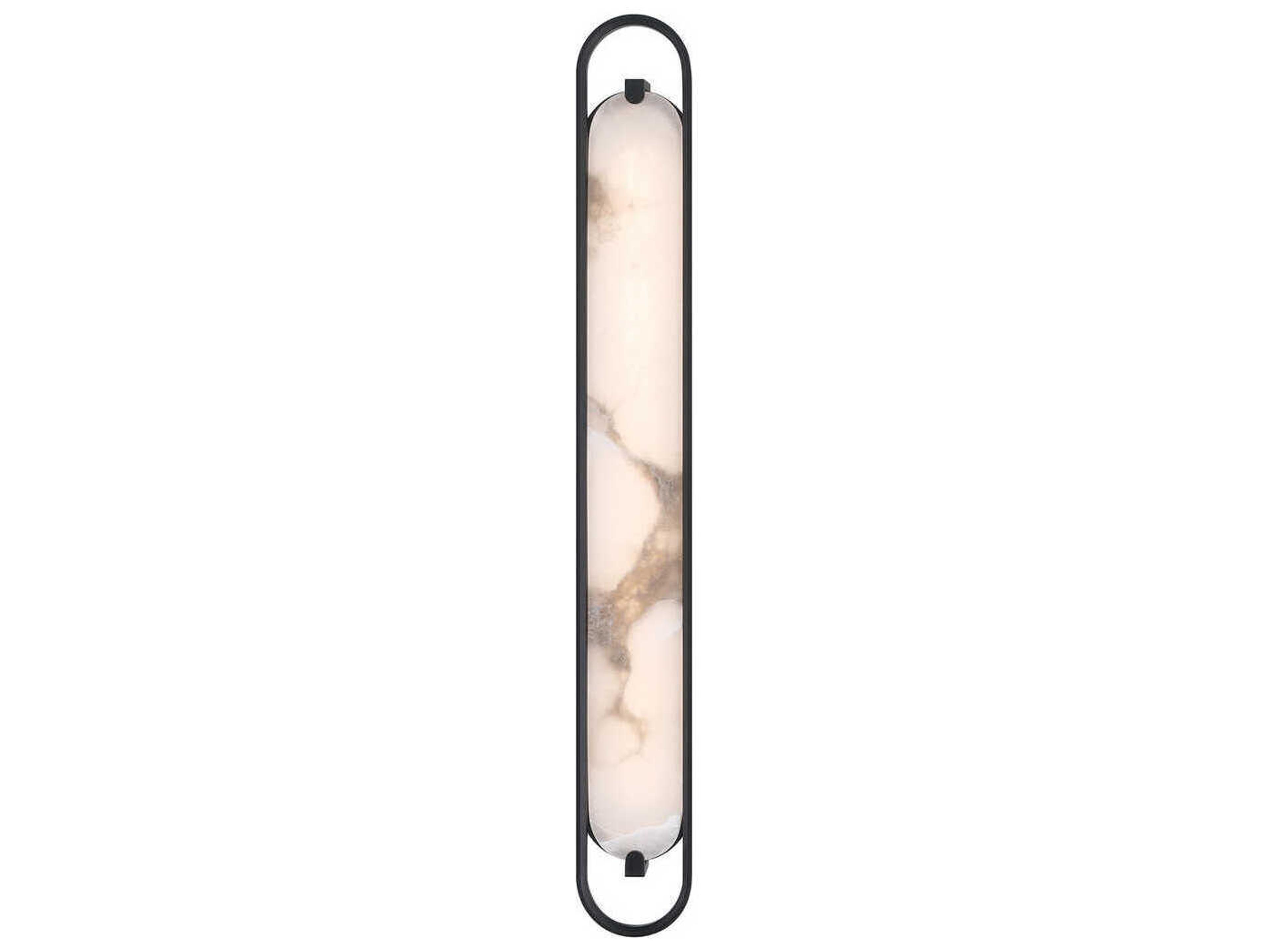 Eurofase Noga 1-Light Black Vanity Light