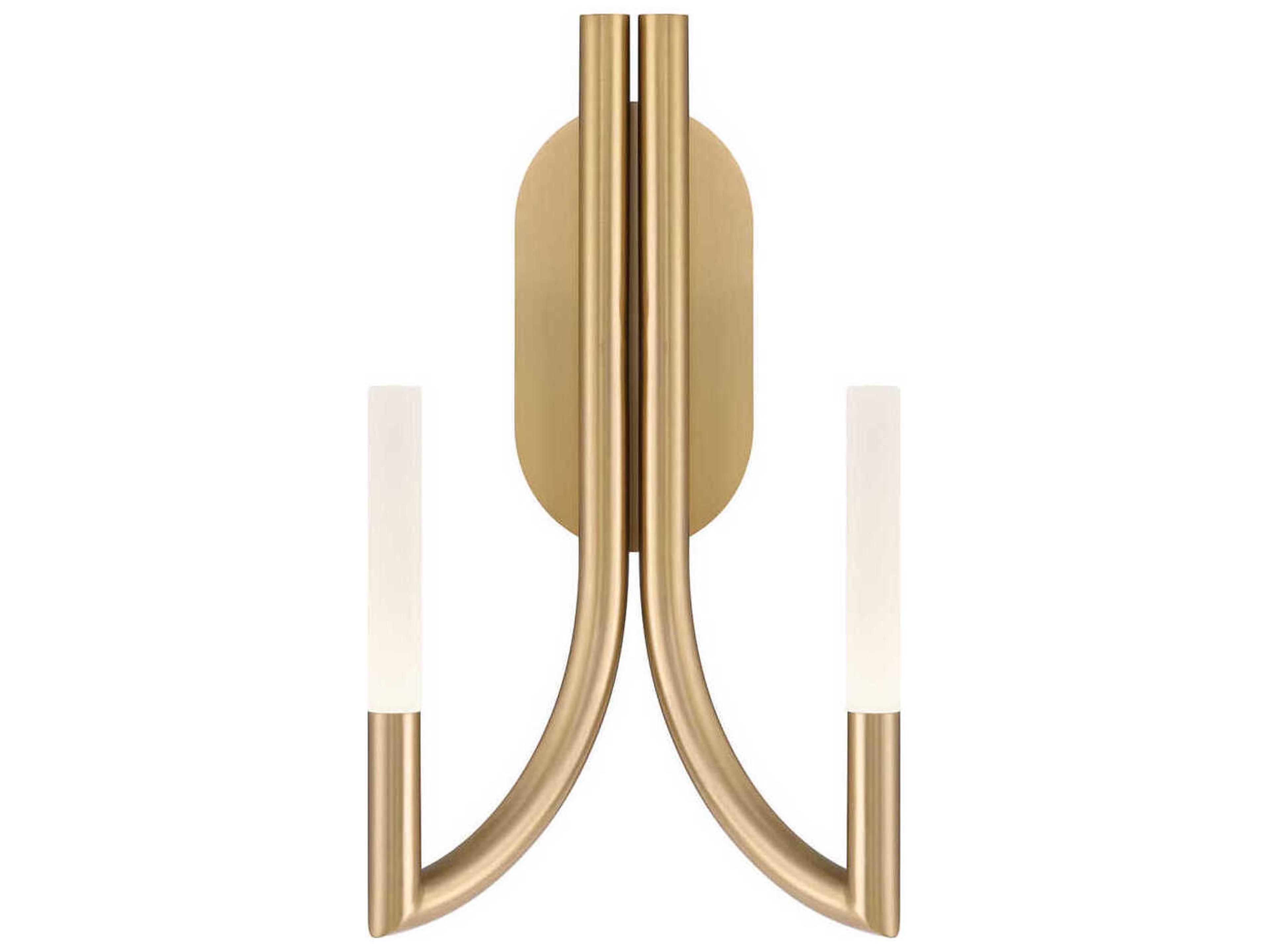 Eurofase Olette 2-Light Gold Wall Sconce