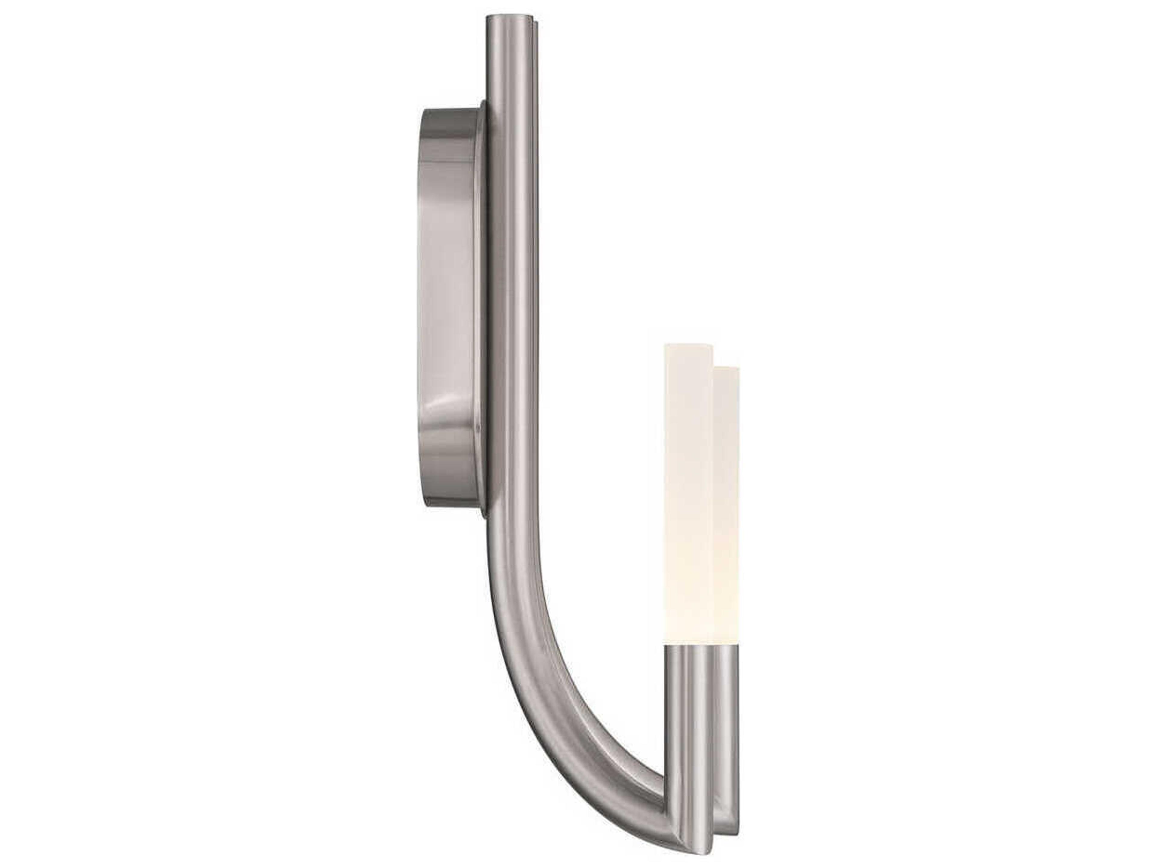 Eurofase Olette 2-Light Nickel Wall Sconce