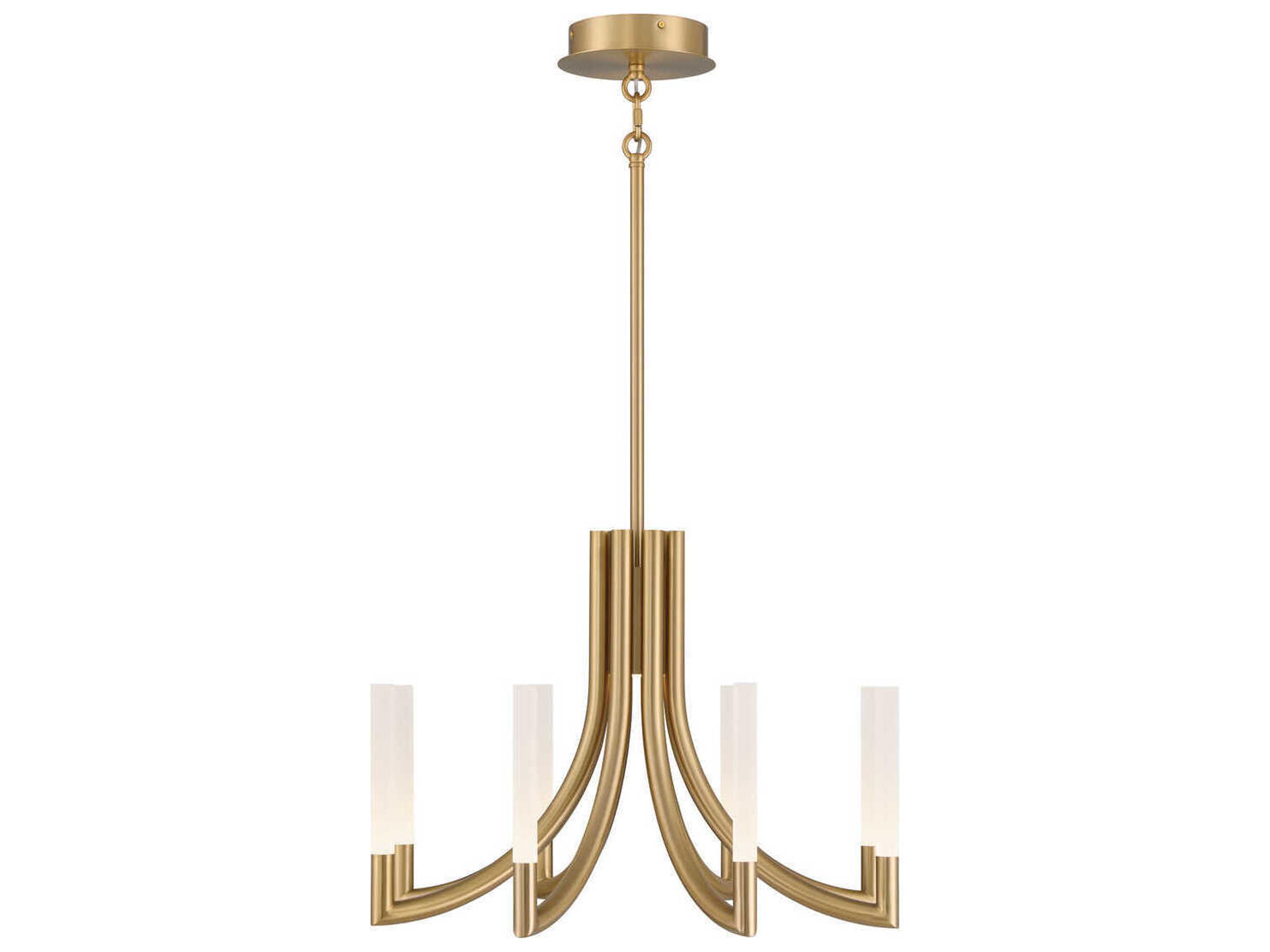 Eurofase Olette 8-Light Gold Linear Chandelier