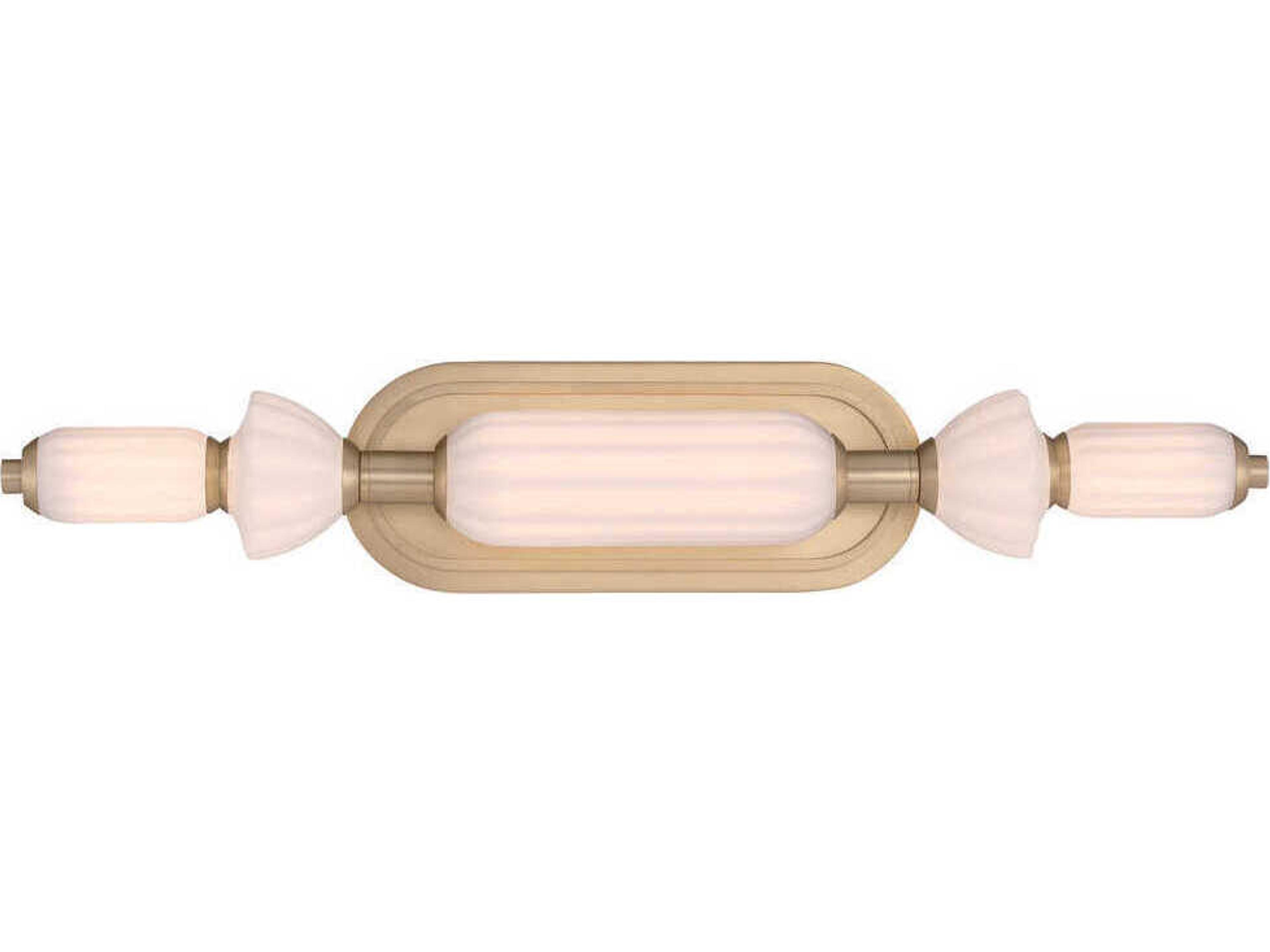 Lansdowne 1-Light Gold Vanity Light