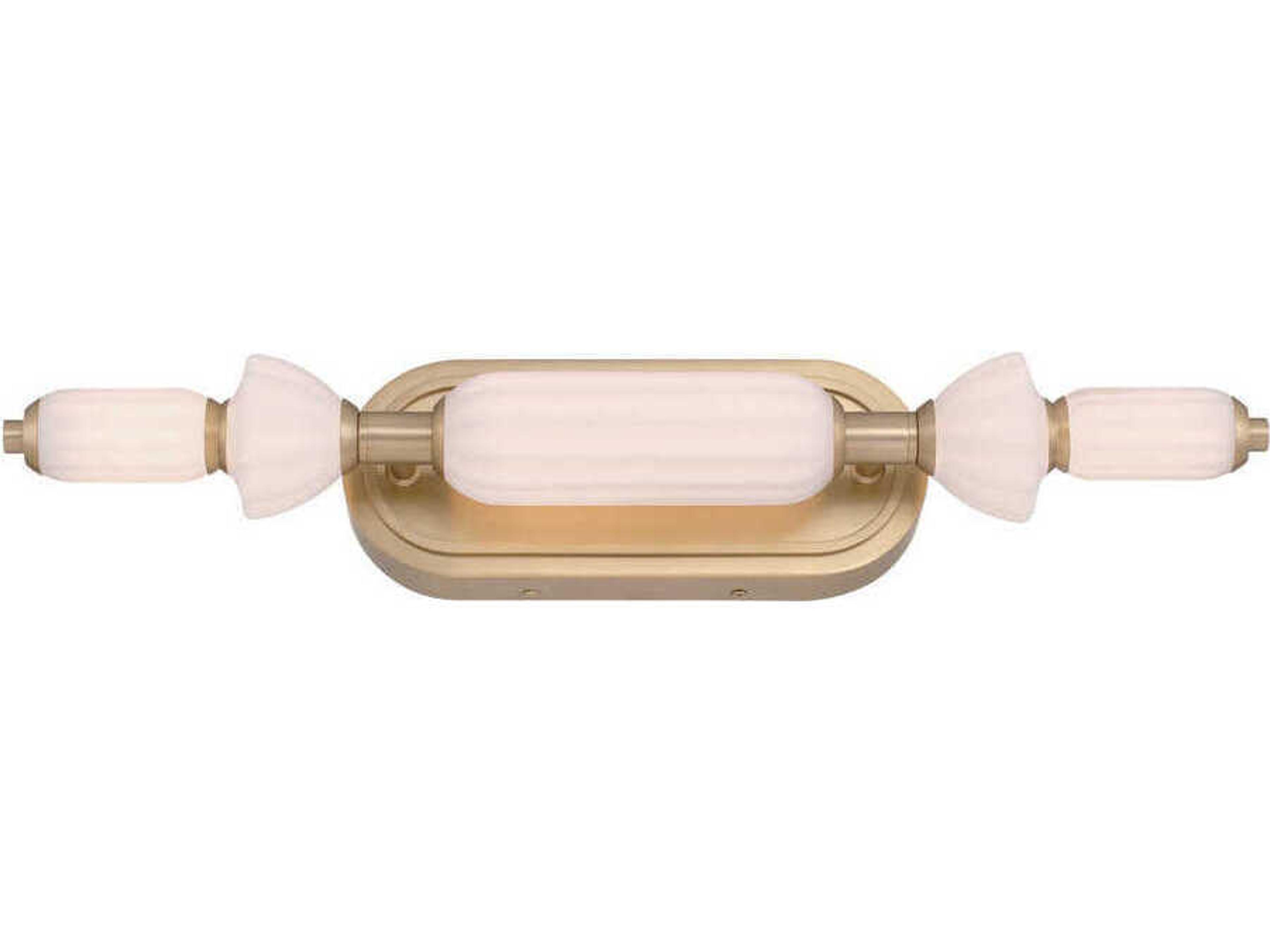 Eurofase Lansdowne 1-Light Gold Vanity Light