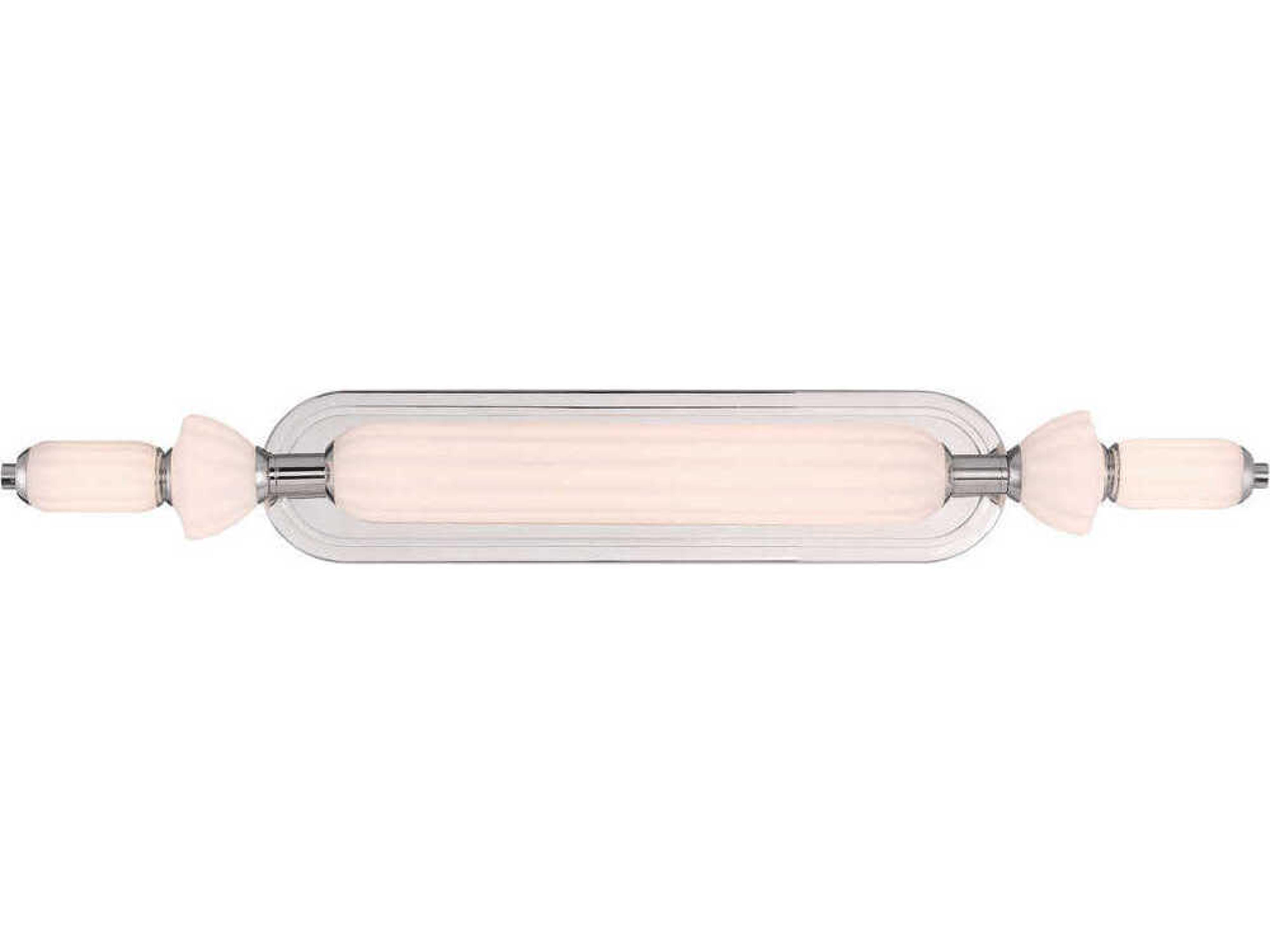 Lansdowne 1-Light Nickel Vanity Light