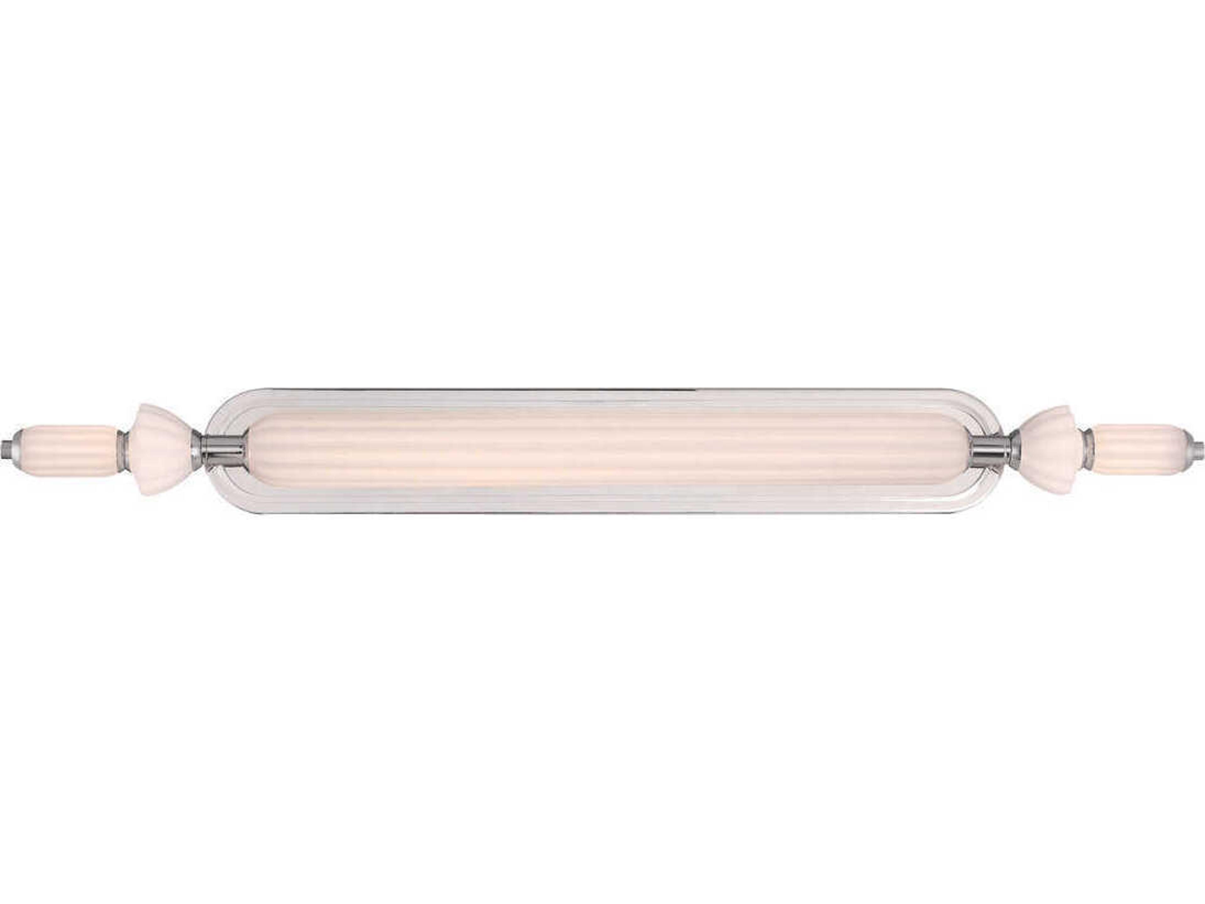 Lansdowne 1-Light Nickel Vanity Light