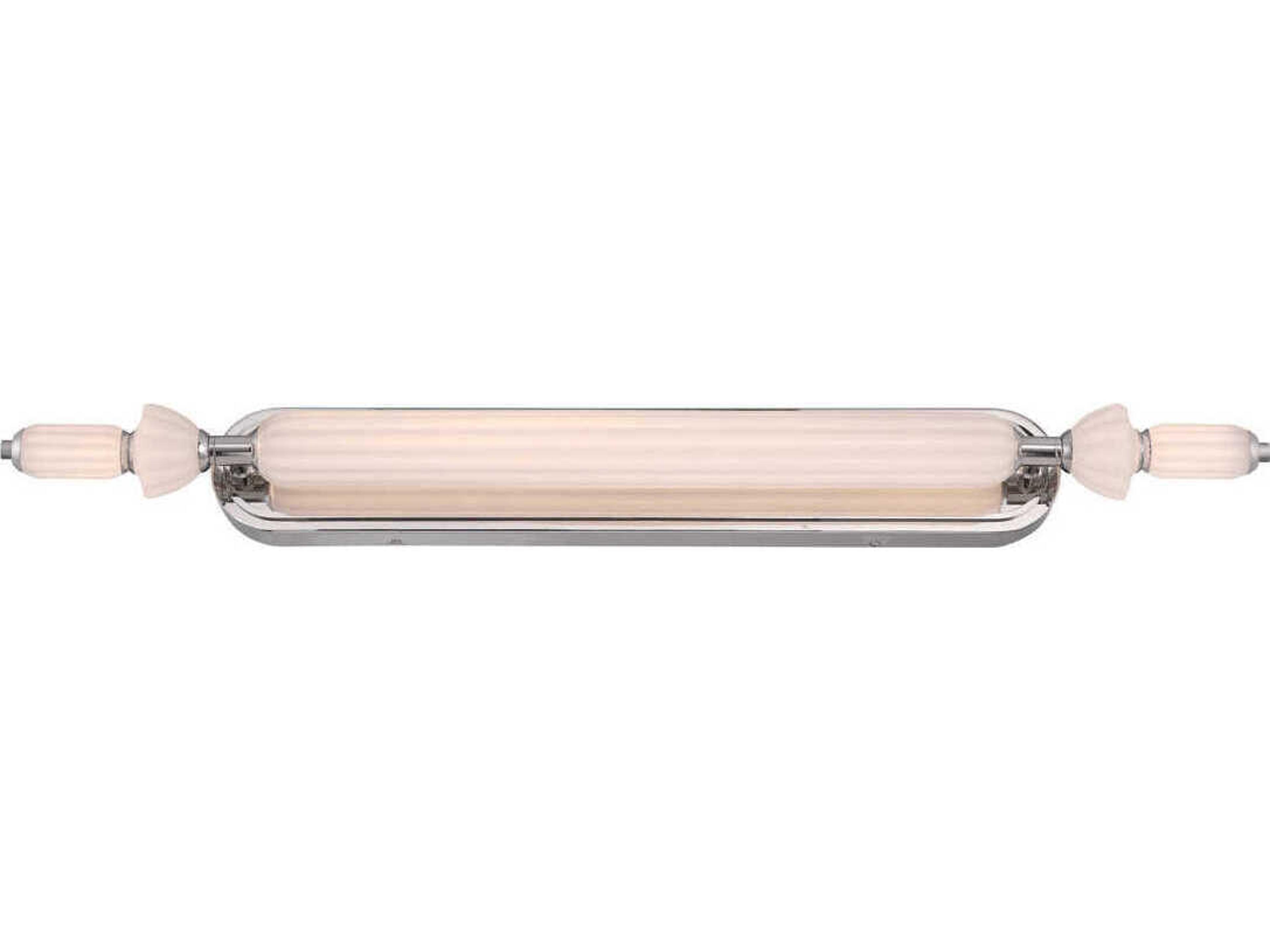 Eurofase Lansdowne 1-Light Nickel Vanity Light