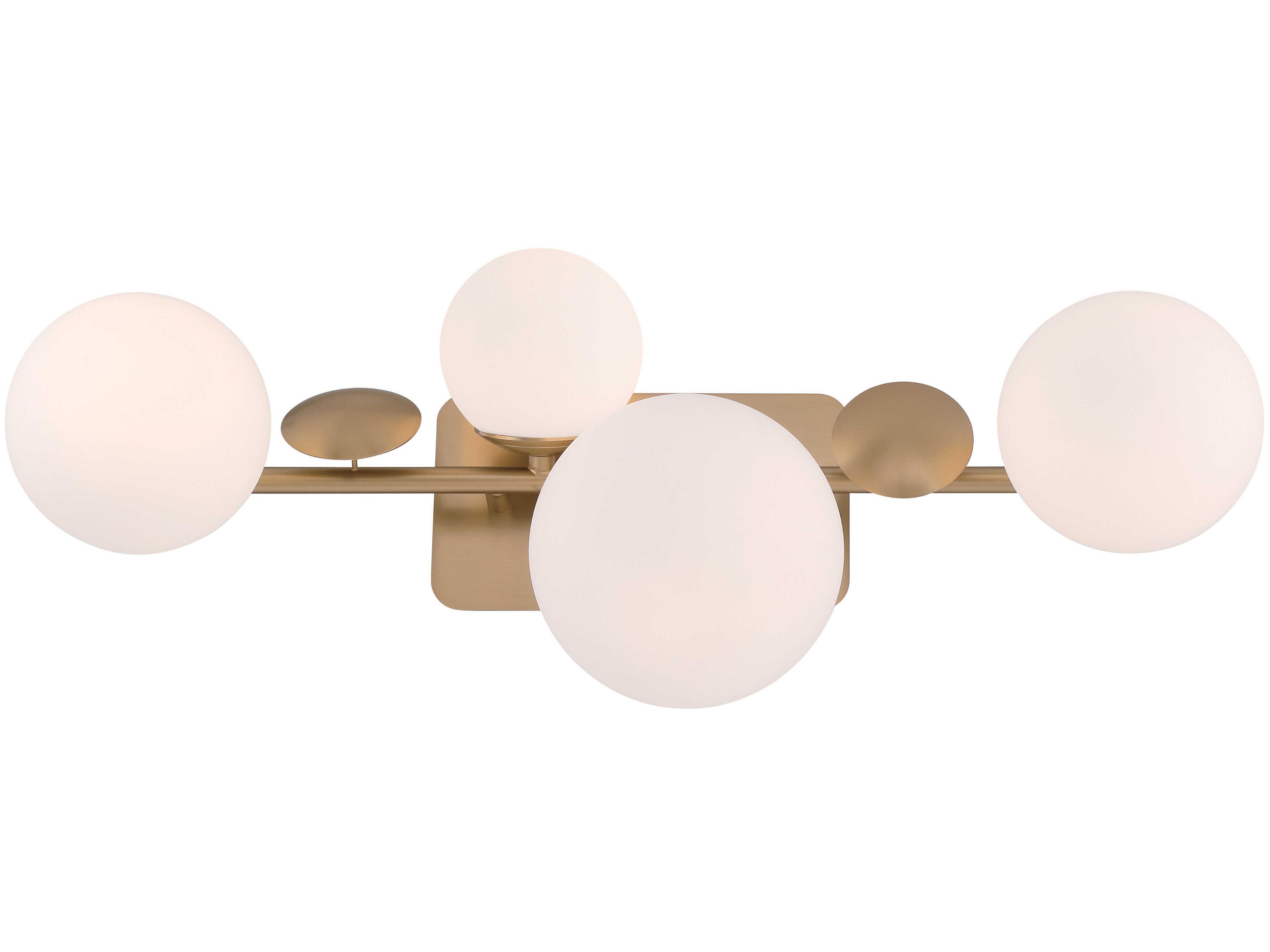 Eurofase Vine 4-Light Gold Vanity Light