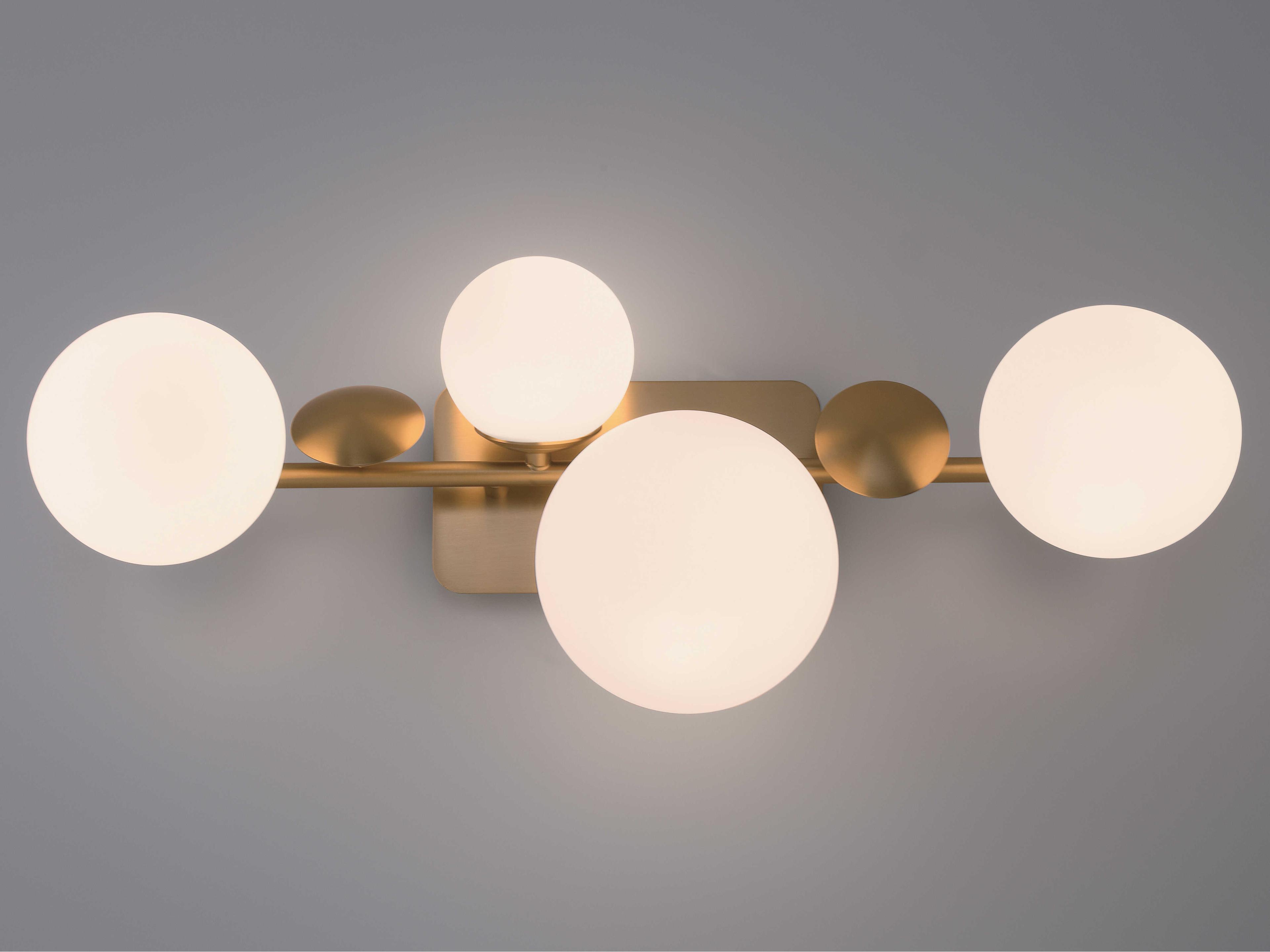 Eurofase Vine 4-Light Gold Vanity Light