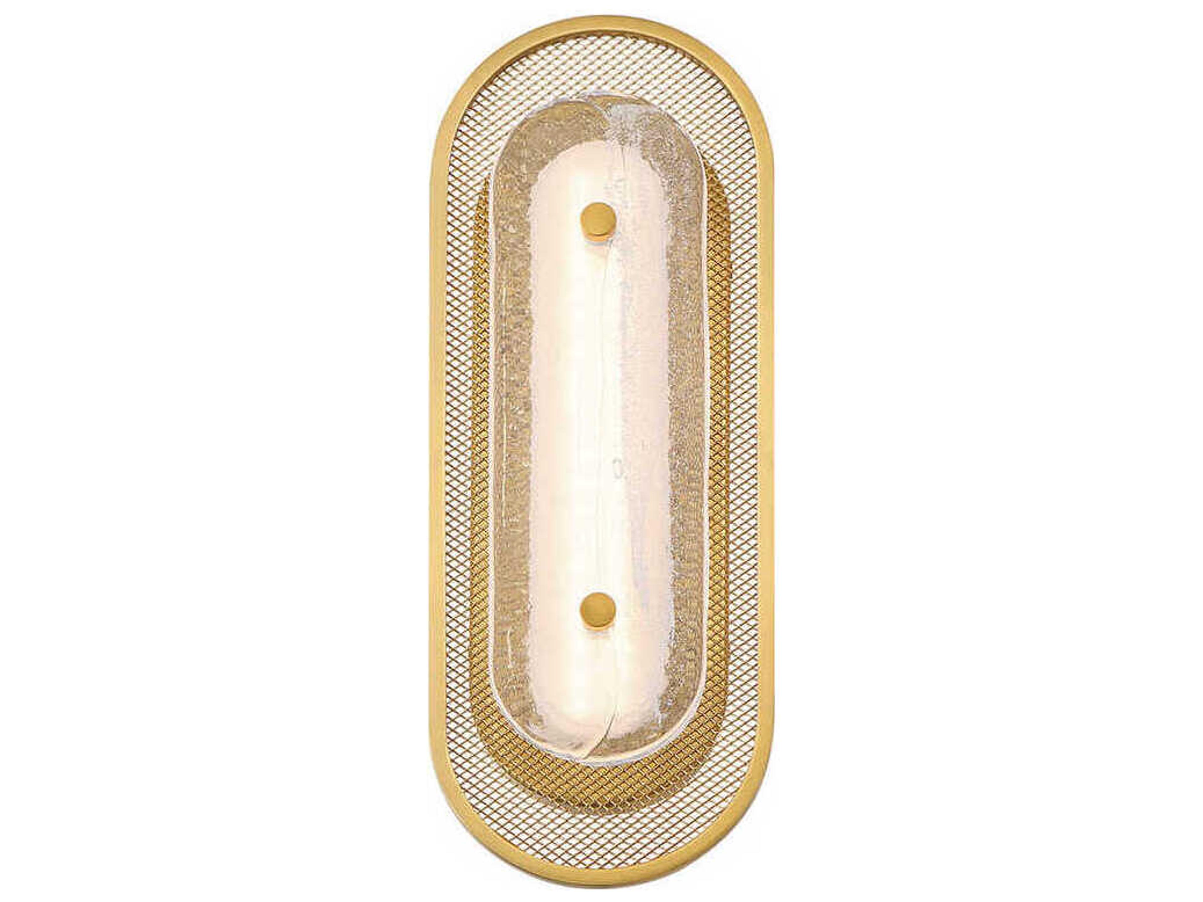Eurofase Tramore 1-Light Gold Wall Sconce