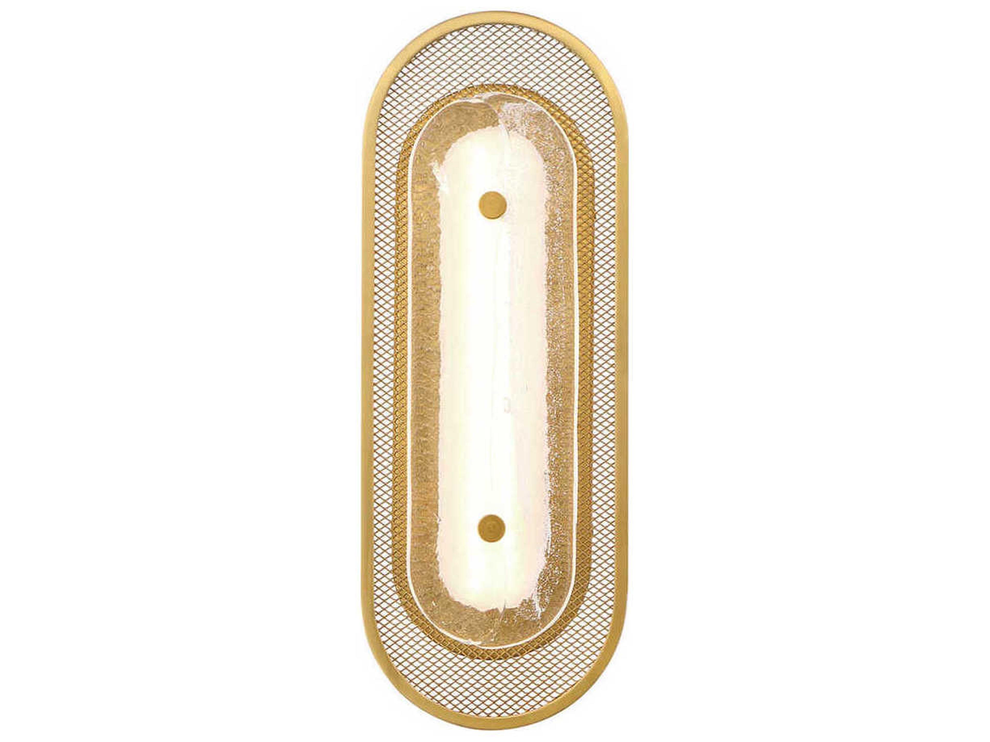 Eurofase Tramore 1-Light Gold Wall Sconce