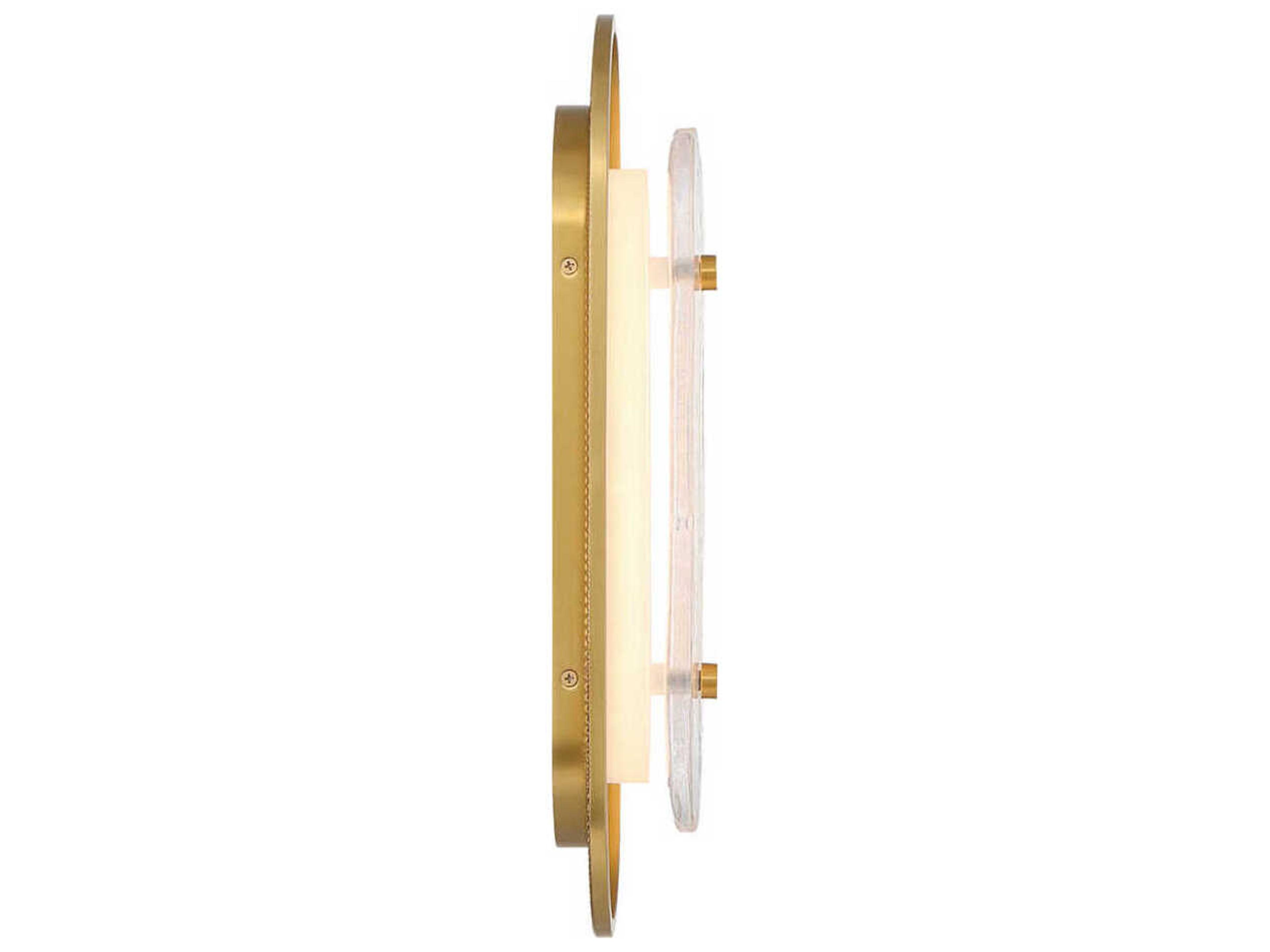Eurofase Tramore 1-Light Gold Wall Sconce