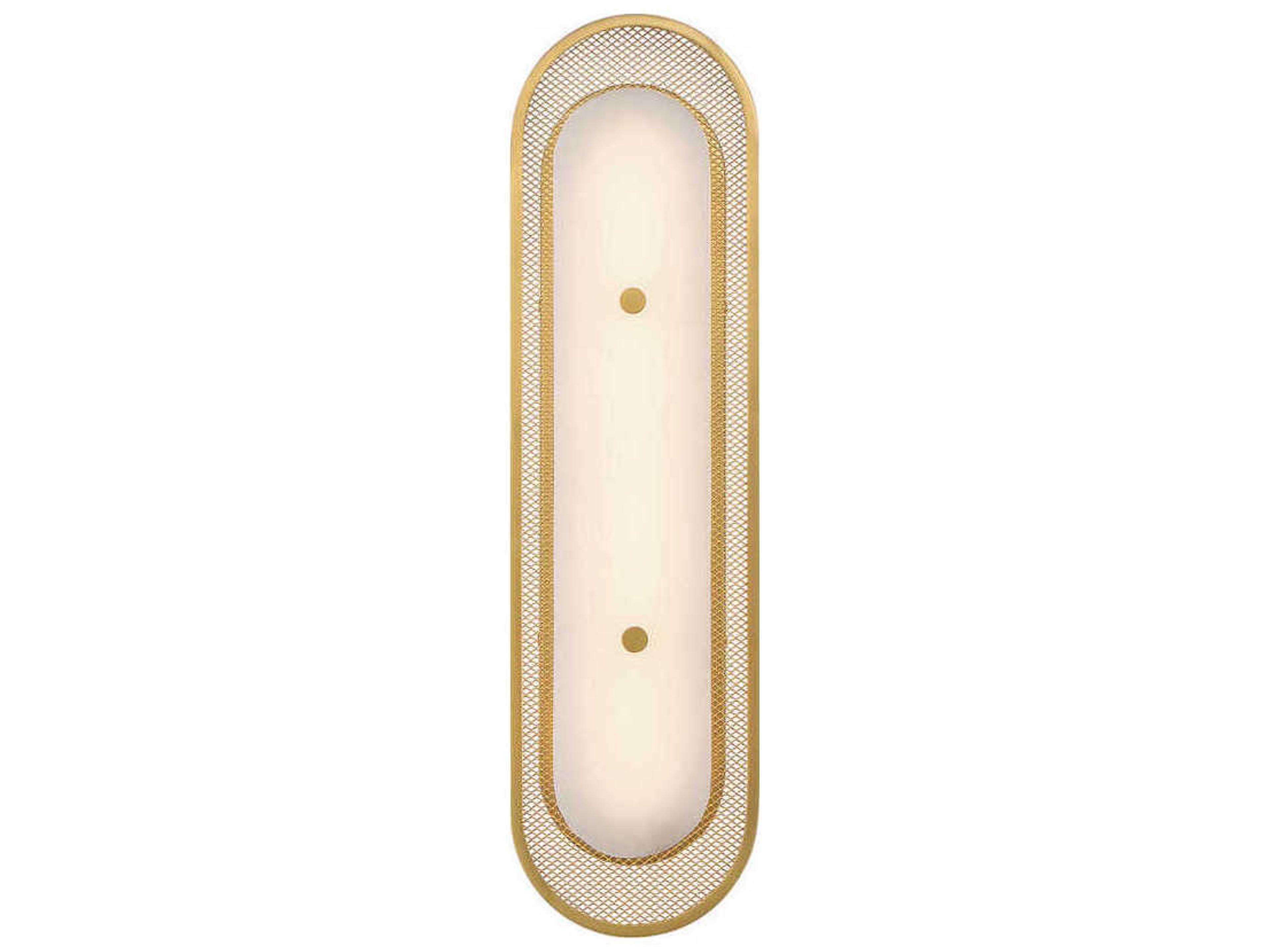 Eurofase Tramore 1-Light Gold Wall Sconce