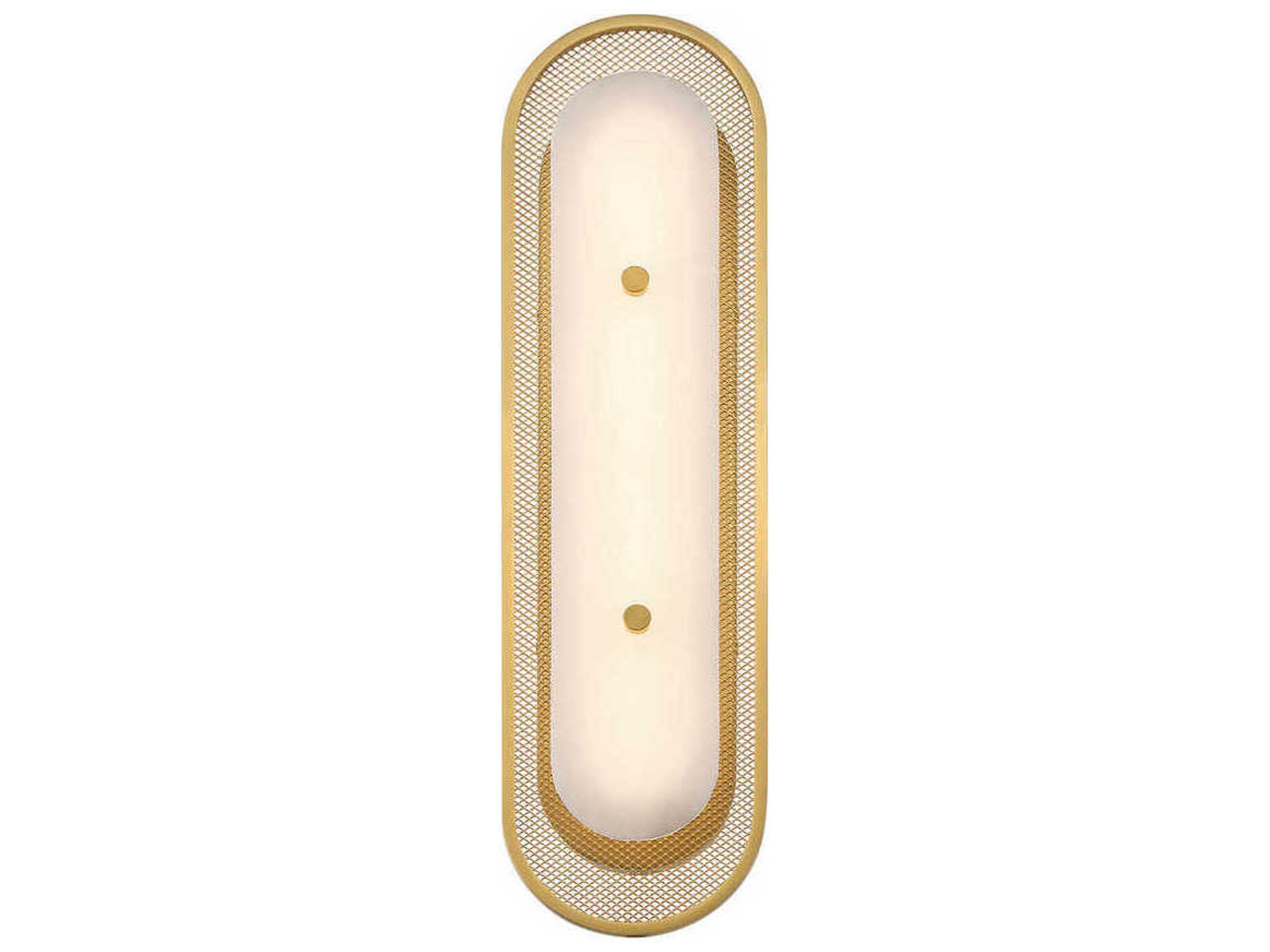 Eurofase Tramore 1-Light Gold Wall Sconce