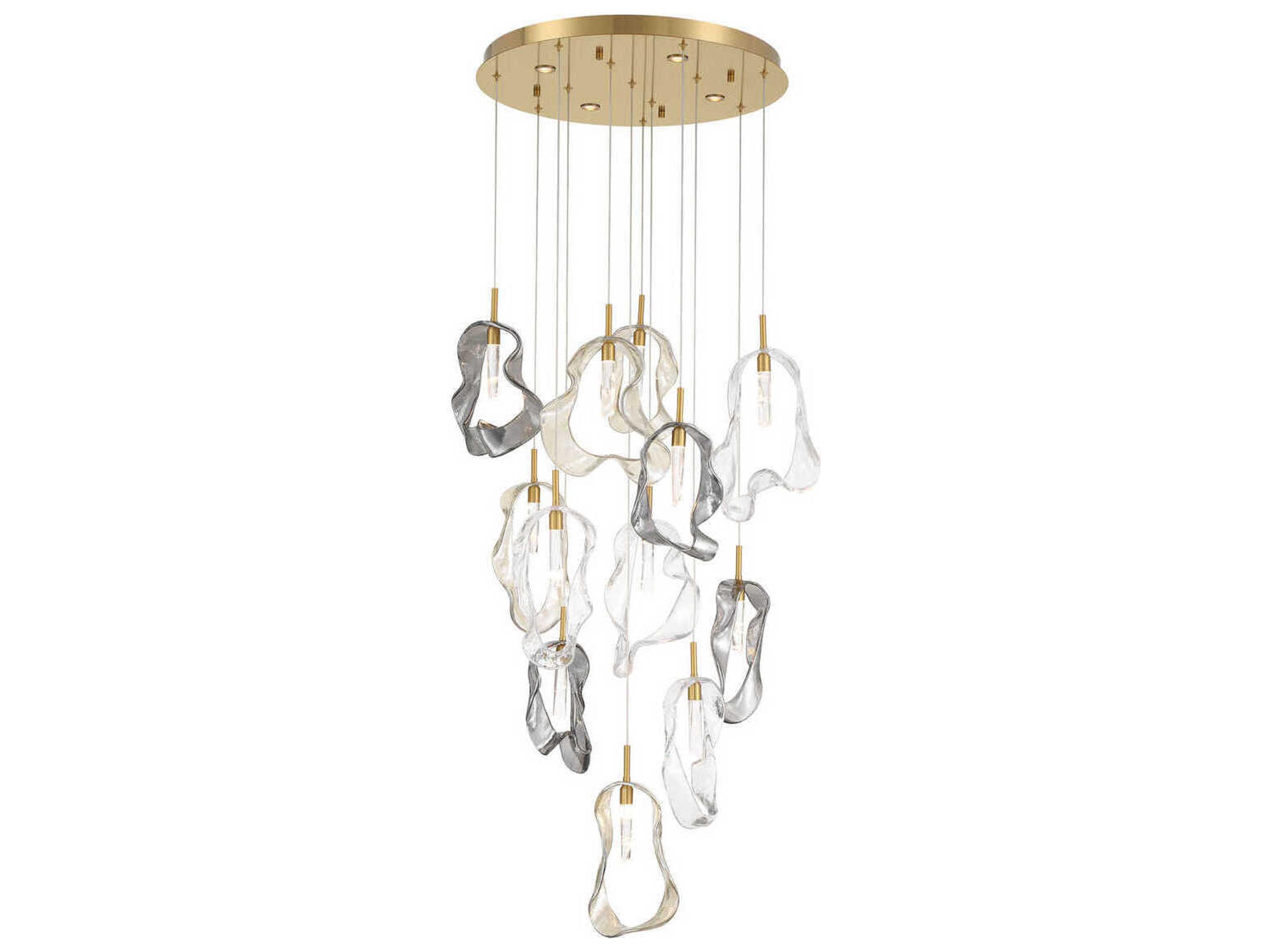 Eurofase Norah 16-Light Gold Pendant