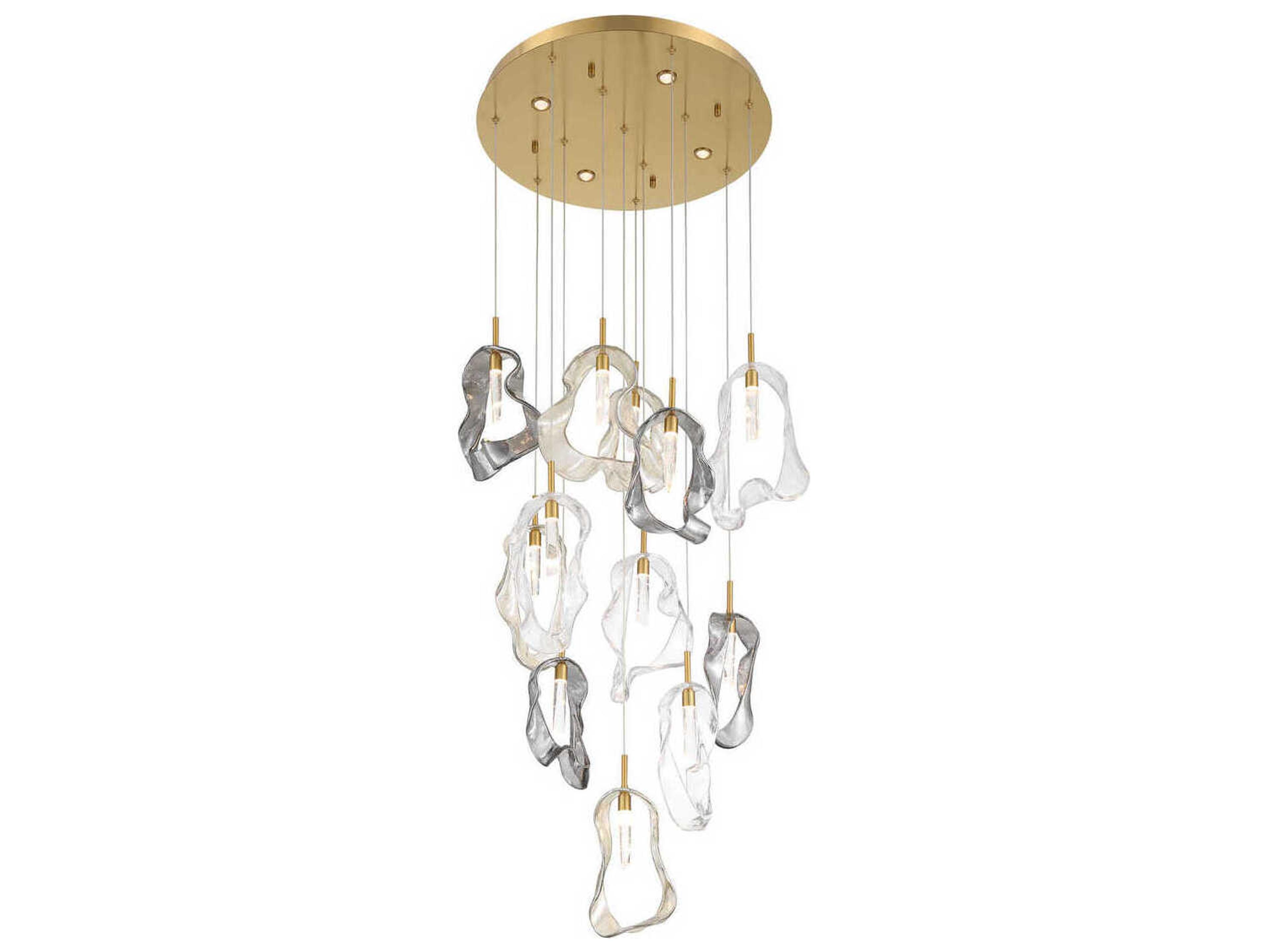 Eurofase Norah 16-Light Gold Pendant