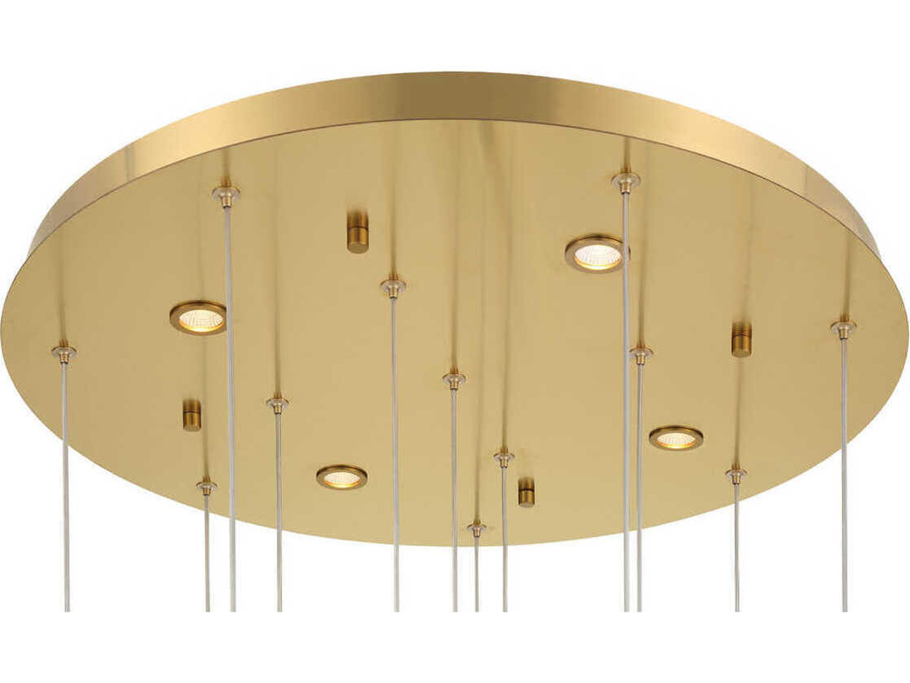 Eurofase Norah 16-Light Gold Pendant