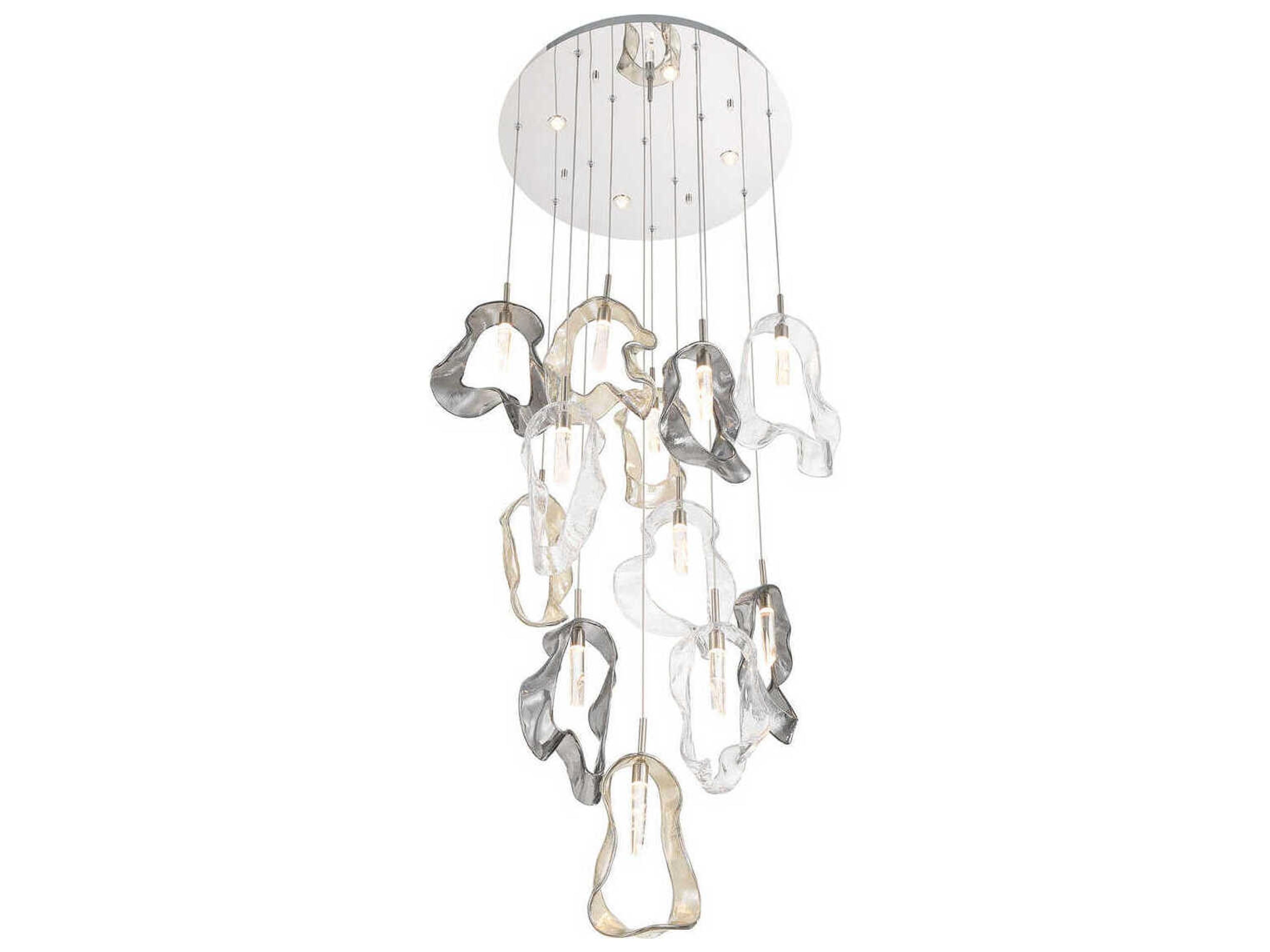 Eurofase Norah 16-Light Nickel Pendant