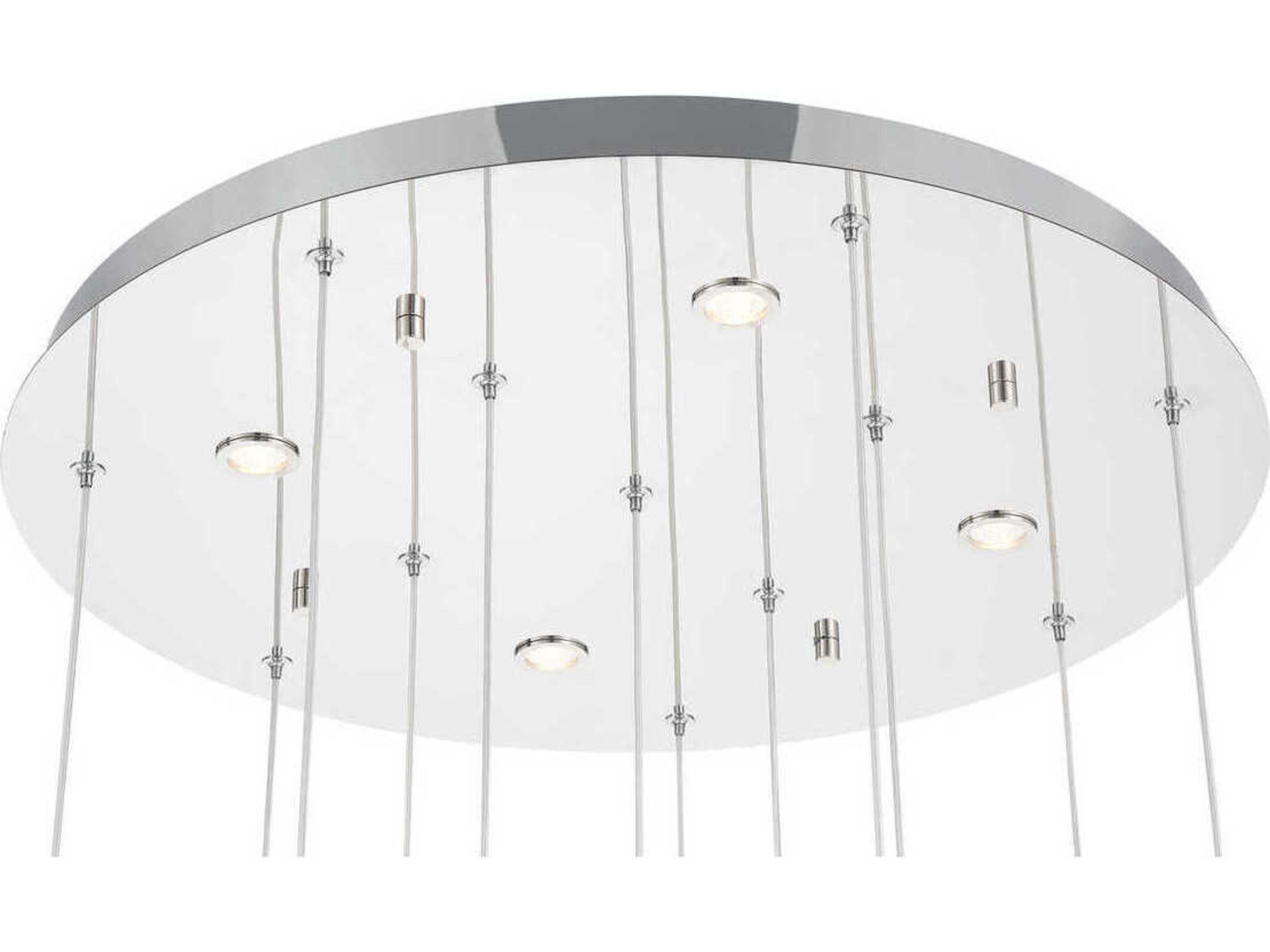 Eurofase Norah 16-Light Nickel Pendant