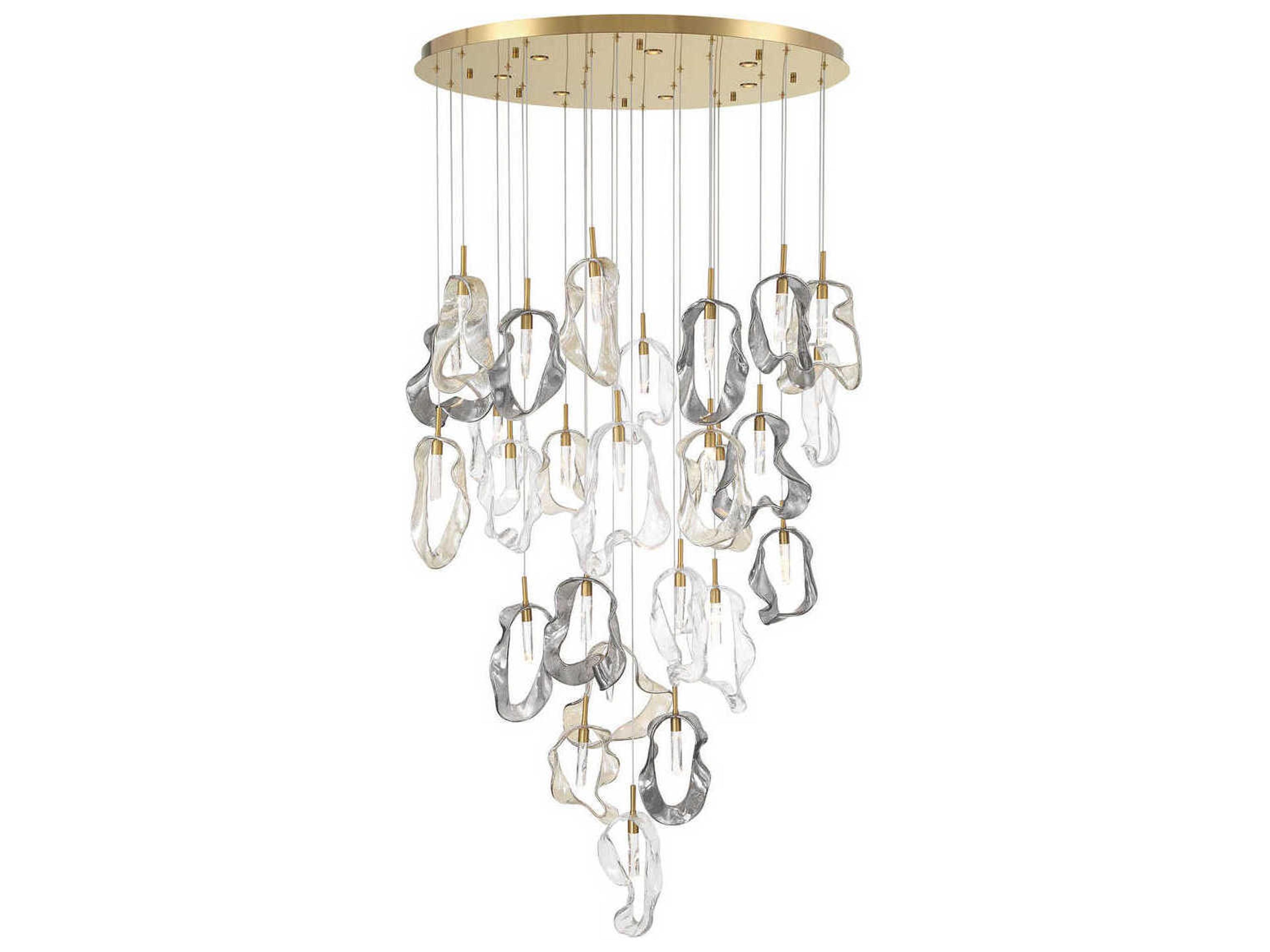 Eurofase Norah 33-Light Gold Pendant