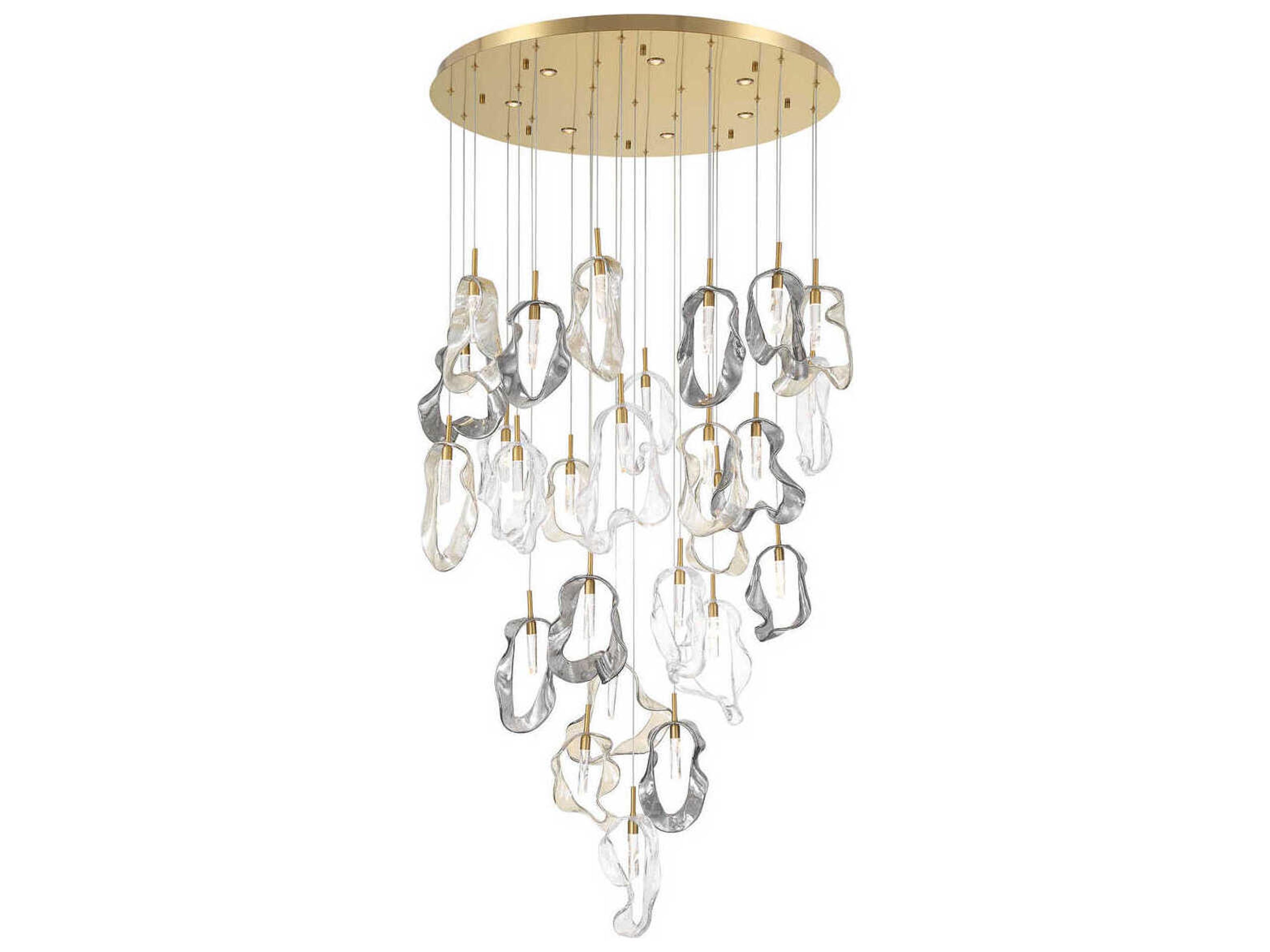 Eurofase Norah 33-Light Gold Pendant