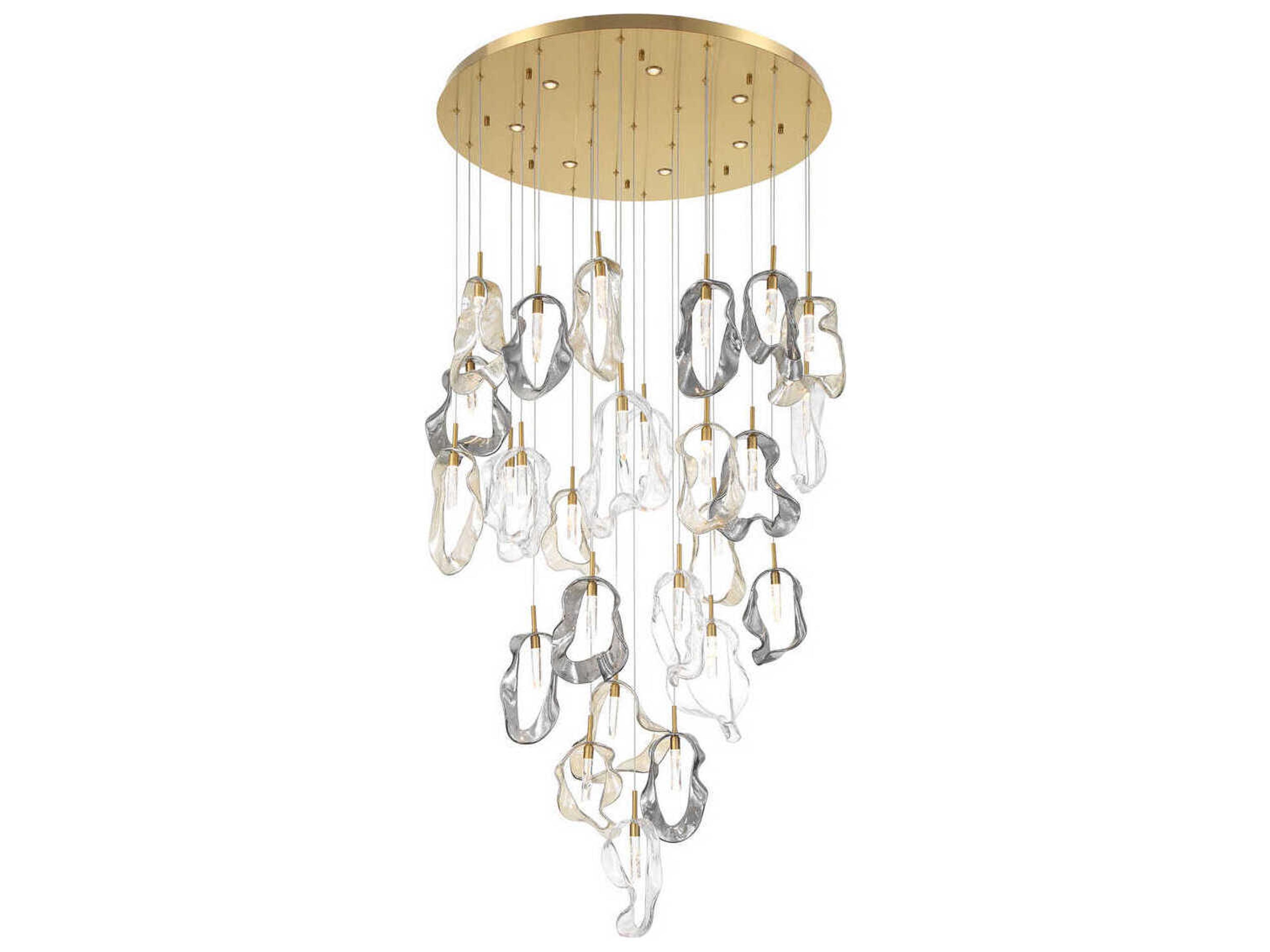 Eurofase Norah 33-Light Gold Pendant