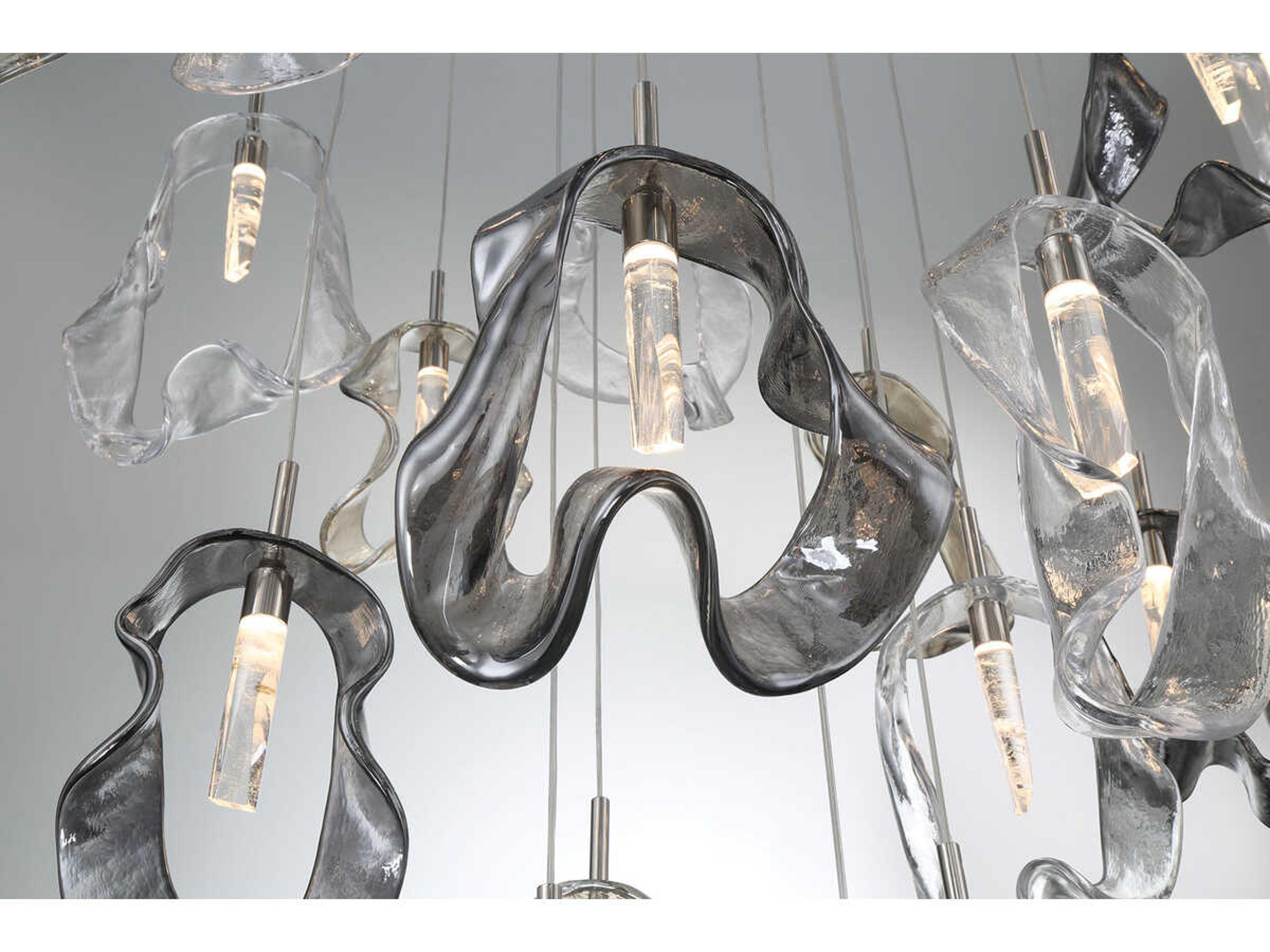 Eurofase Norah 33-Light Nickel Pendant