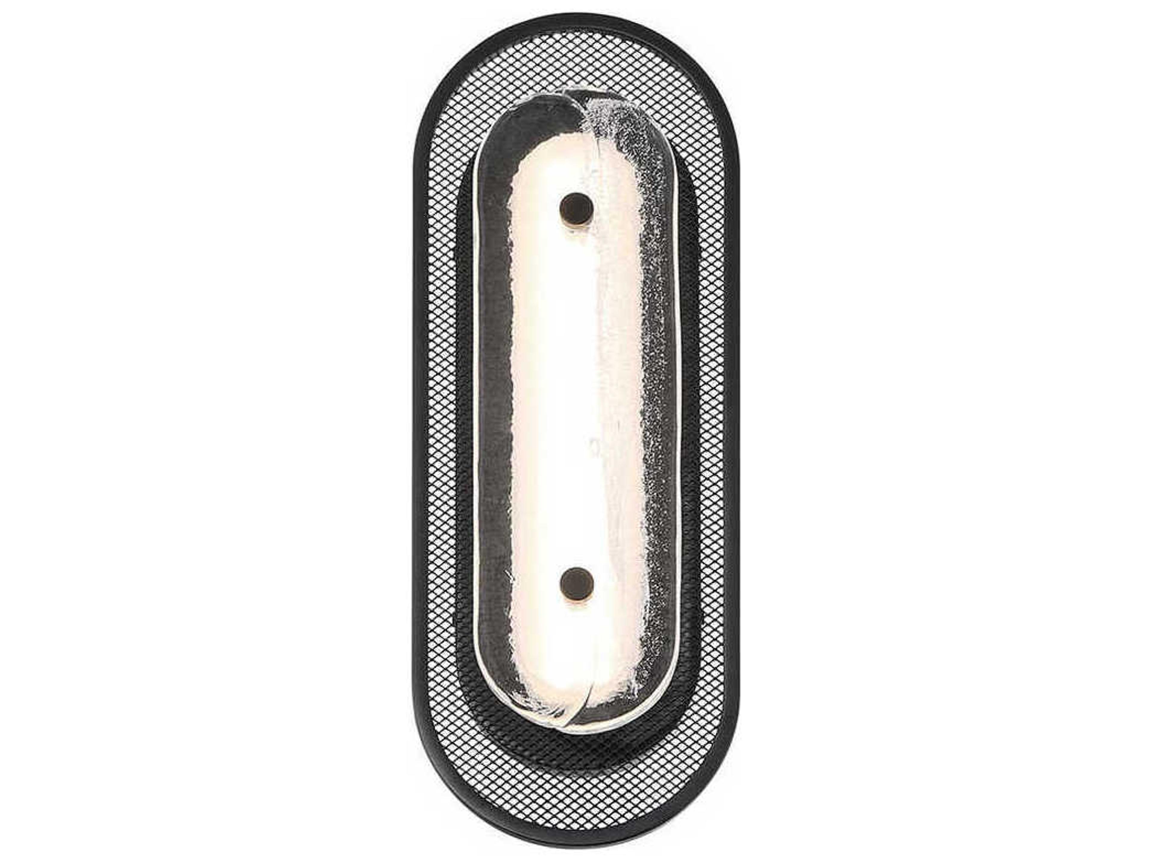 Eurofase Tramore 1-Light Black Wall Sconce