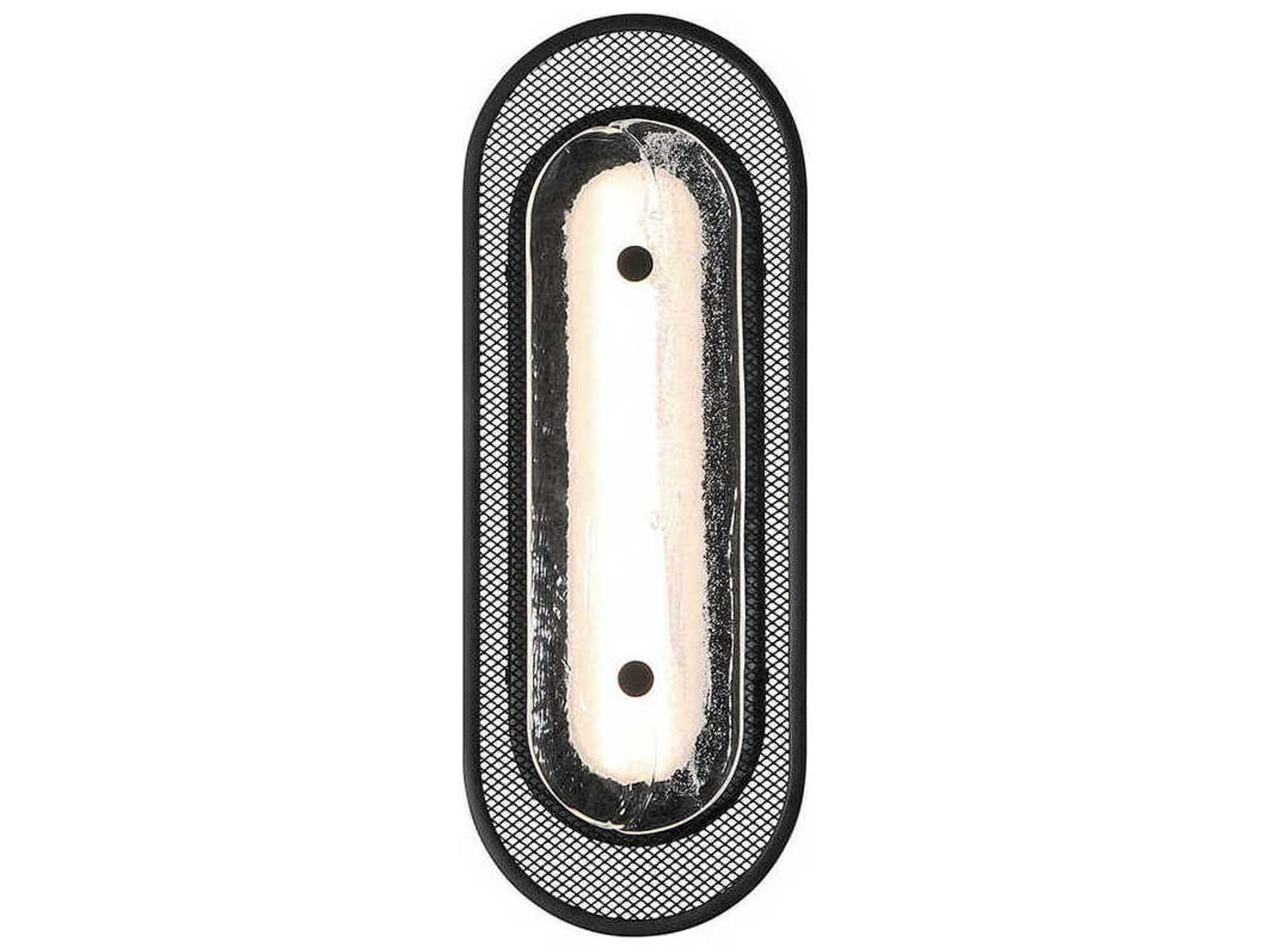 Eurofase Tramore 1-Light Black Wall Sconce